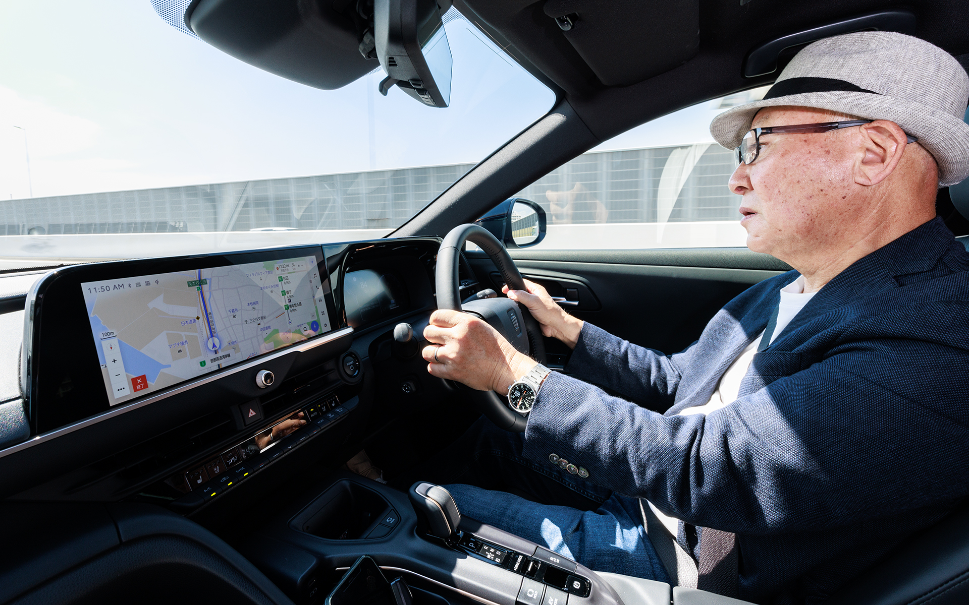 乗り心地は基本的に良好。フロアからの細かい振動がちょっと気になった