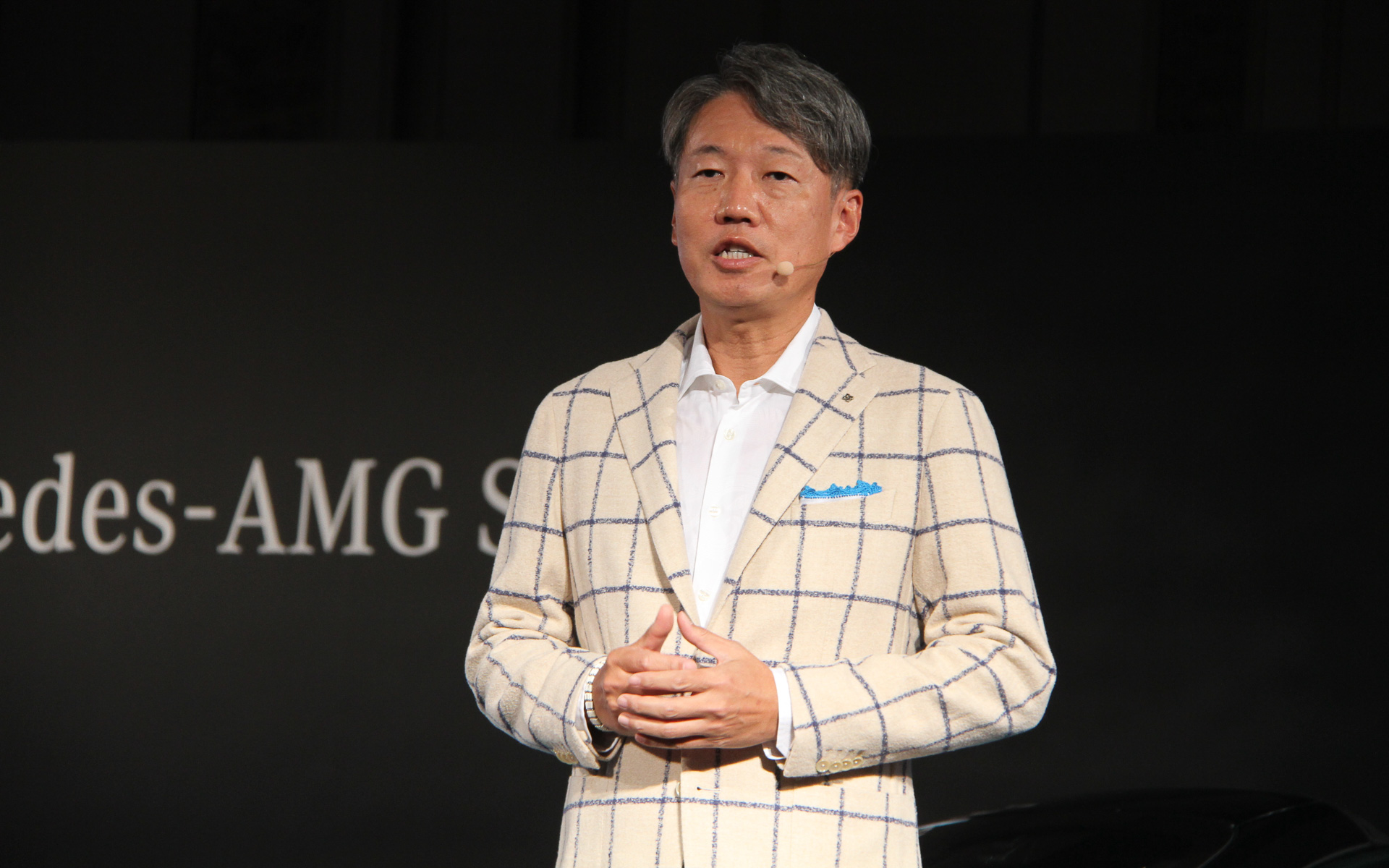 メルセデス・ベンツ日本株式会社 代表取締役社長兼CEOの上野金太郎氏