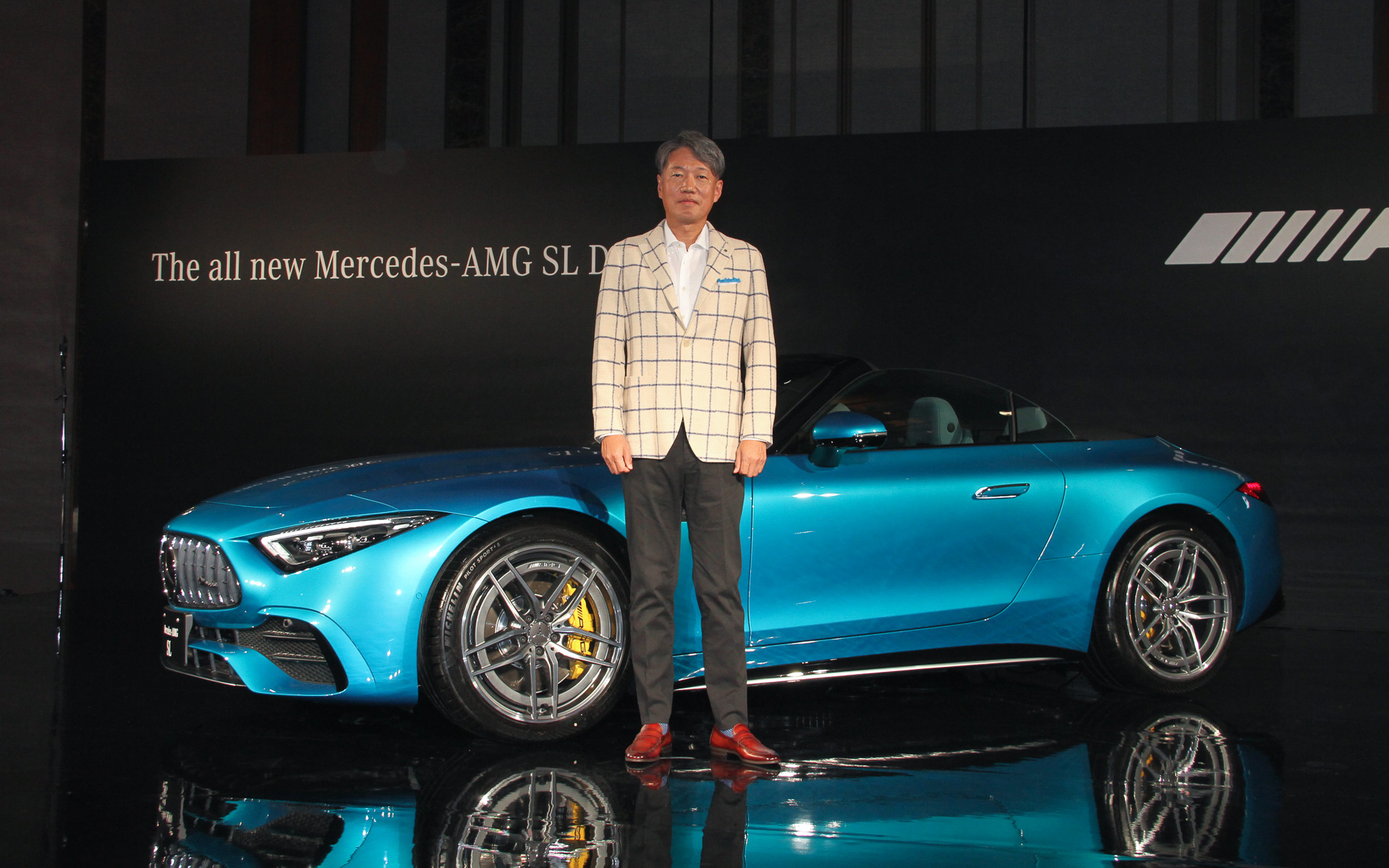 新型「メルセデスAMG SL」の発表会を開催