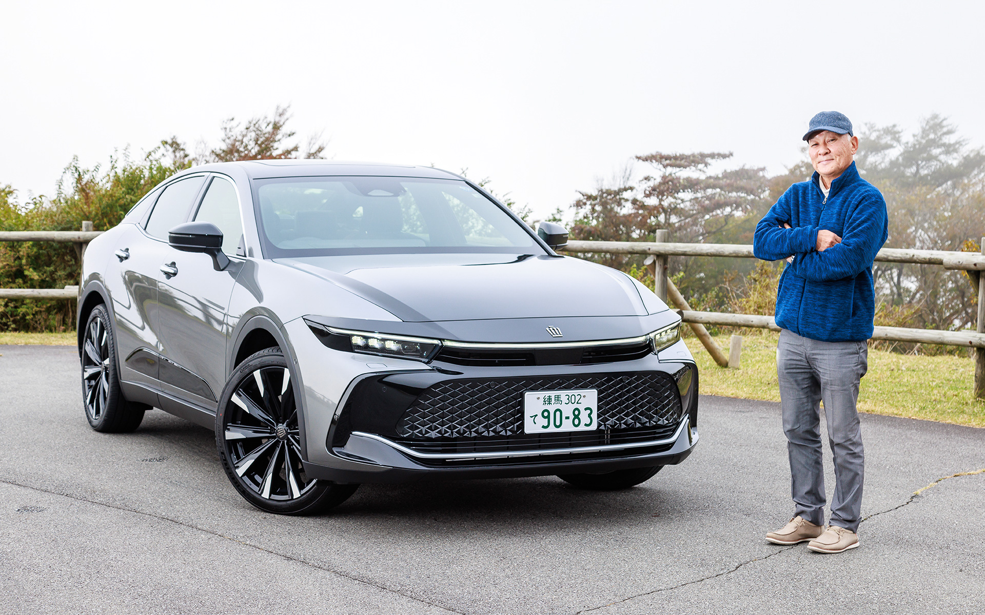 2.5リッターハイブリッドのクラウン クロスオーバーに続き、2.4リッターターボハイブリッドのクラウン クロスオーバーに乗りました