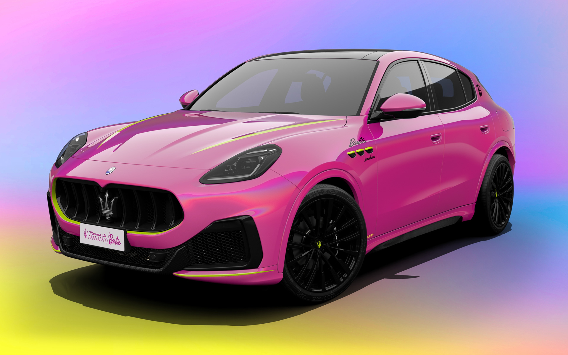 マセラティがバービーとコラボしたグレカーレを発表