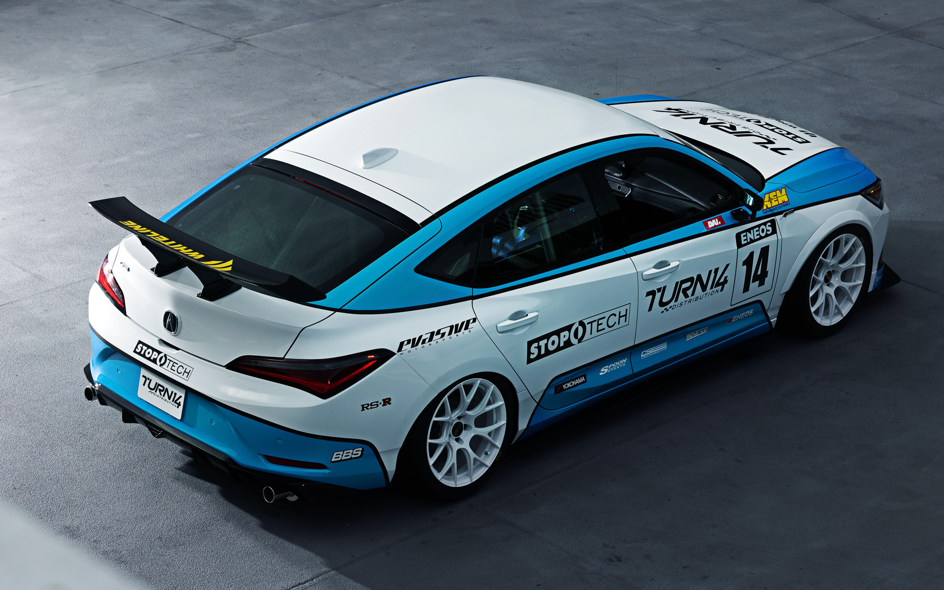 吉原大二郎氏のインテグラ