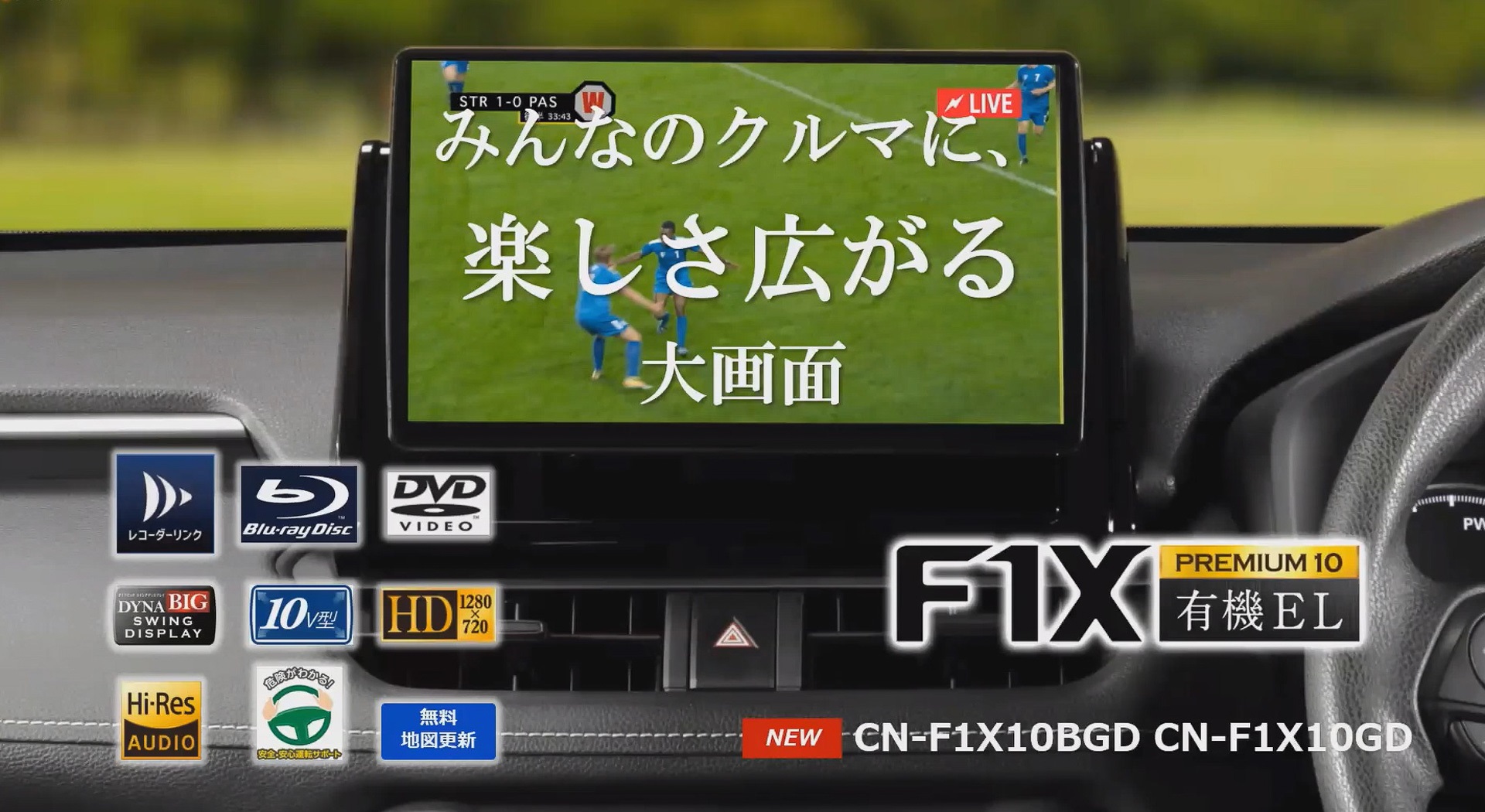 パナソニックがカーナビステーション ストラーダ 2022年秋の新製品発表会を実施した