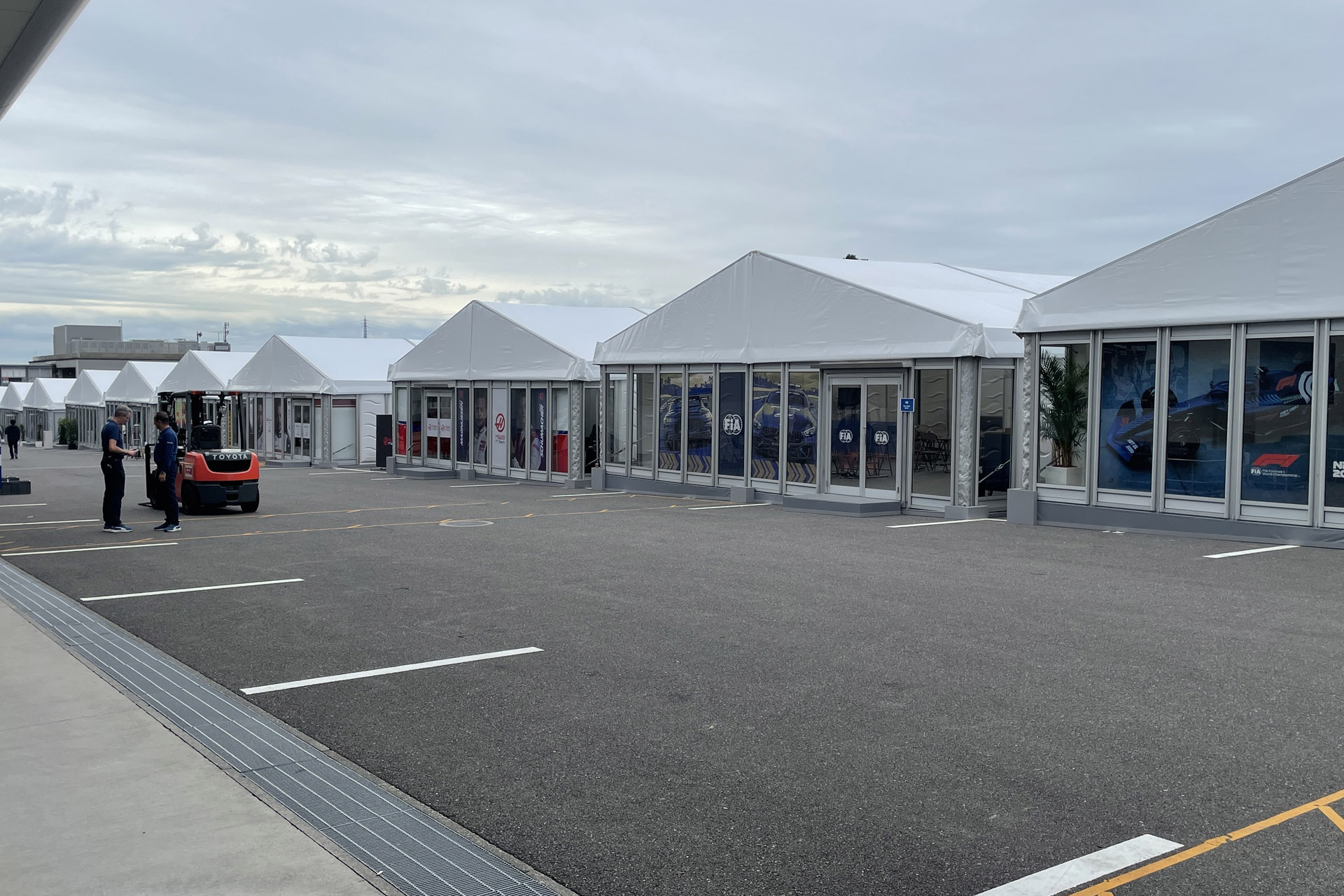 木曜日のパドック