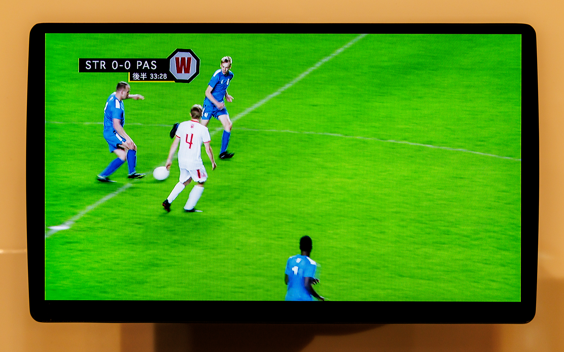 実際の映像。これが標準画質