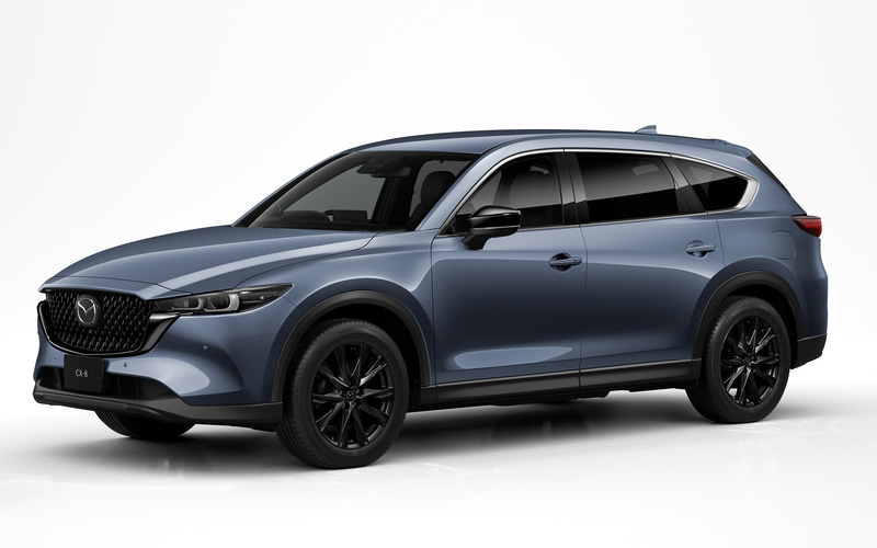 マツダ、「CX-8」改良で前後デザイン刷新 特別仕様車「グランド