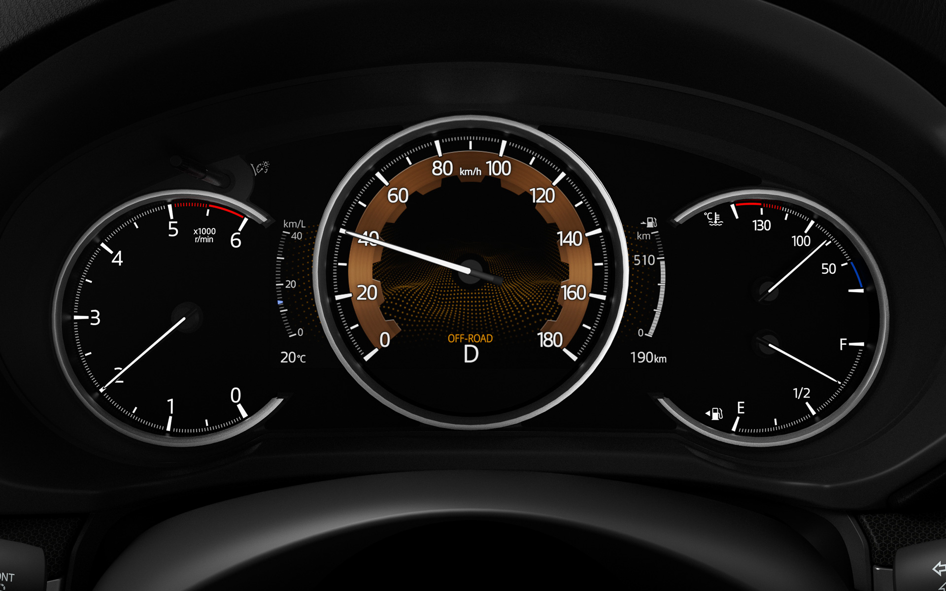 グランドジャーニー専用装備となるオフロードモードを搭載