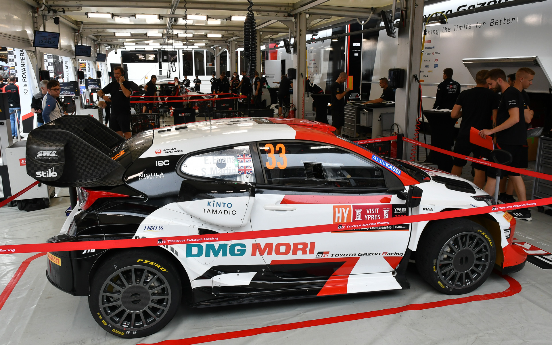 WRCで戦うGR YARIS Rally1（ラリー・ベルギー）