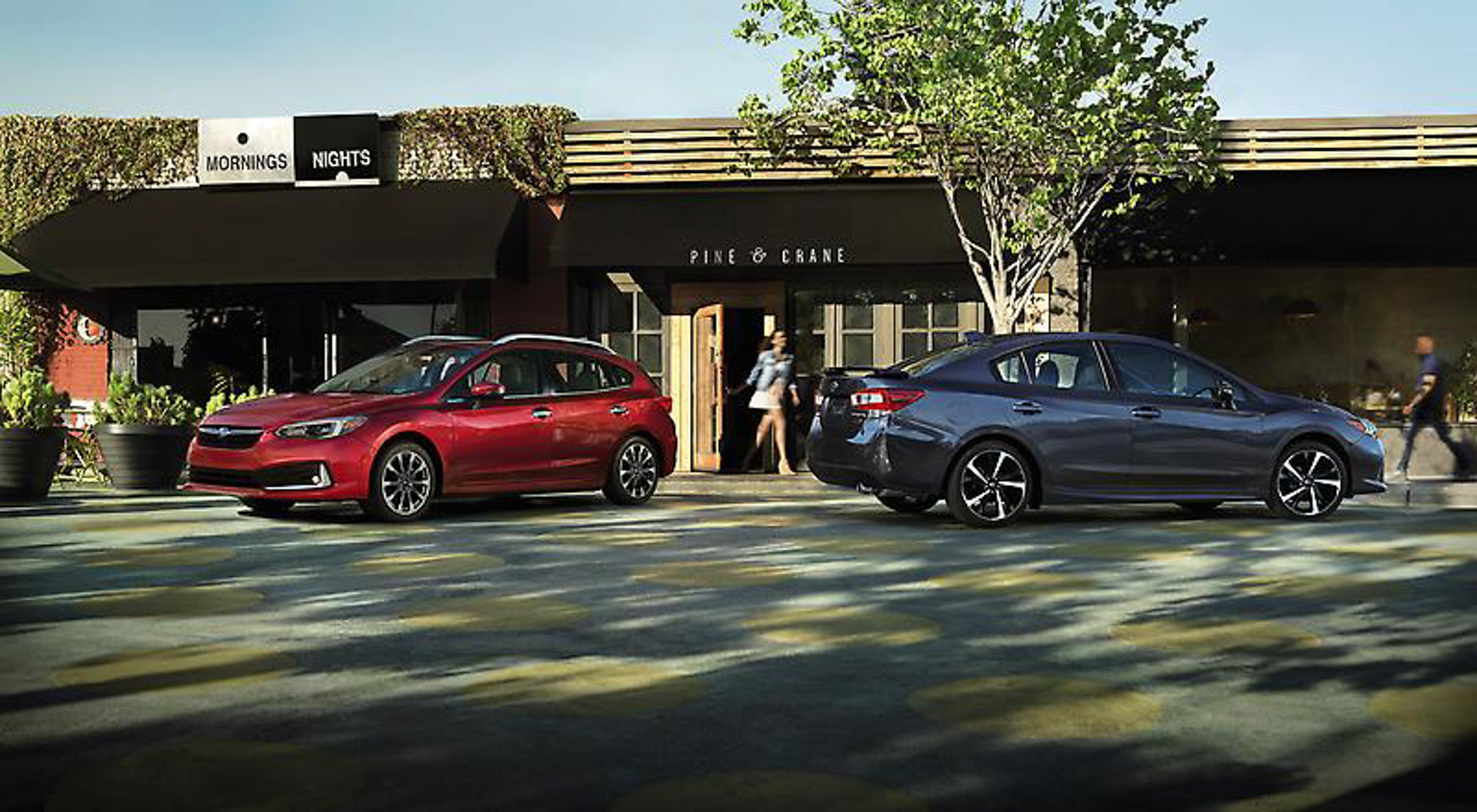 写真は米国で販売される「インプレッサ」2023年モデル