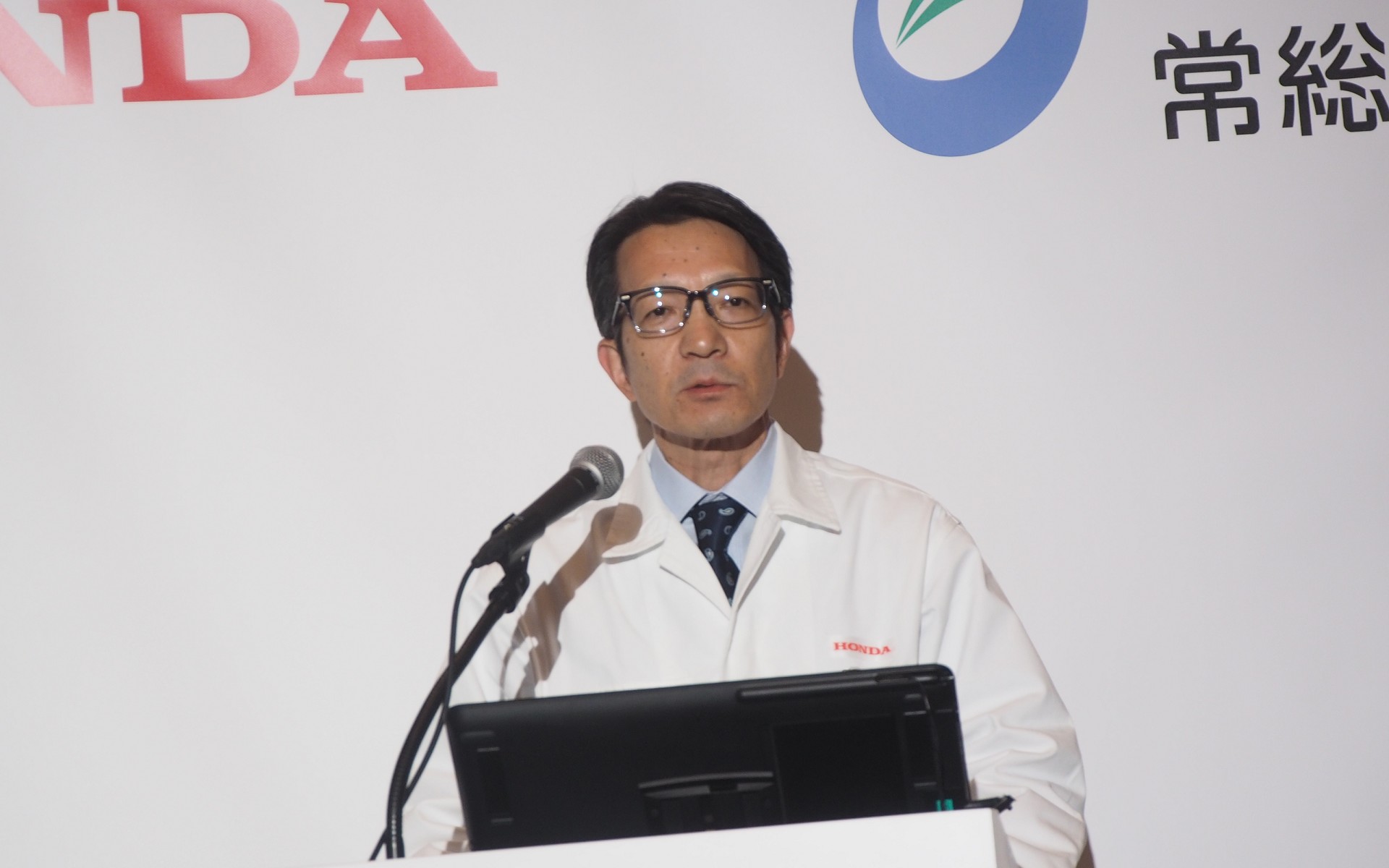 本田技術研究所代表取締役社長の大津啓司氏