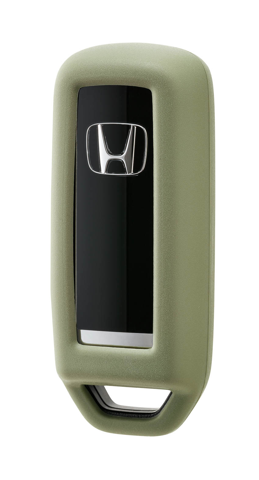 シリコン製キーカバー「マットグリーン」（届出車用）1430円