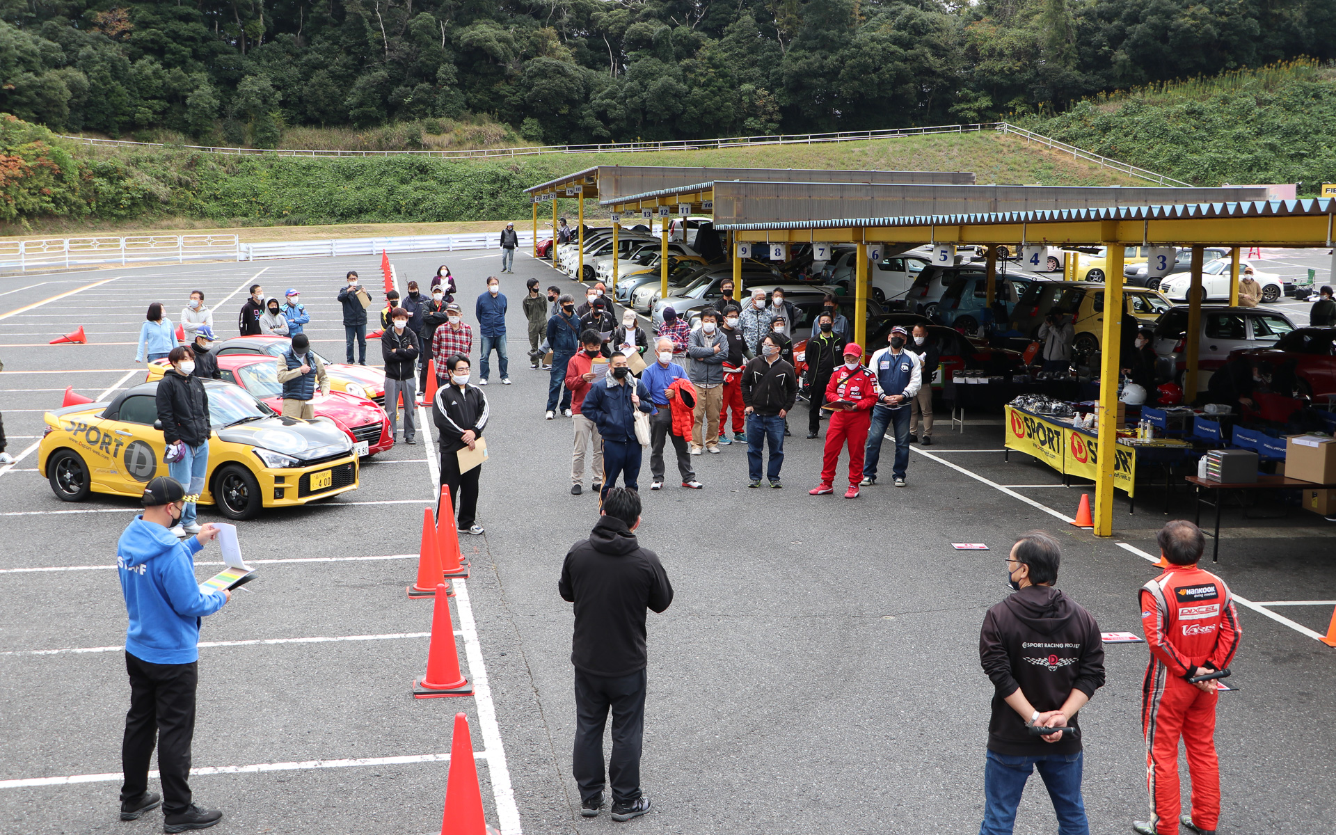 開催するサーキットが大きくて募集台数が多いときは、ダイハツ車以外の軽自動車も参加できる場合があるので、2023年度の募集案内も発表されたらぜひチェックしていただきたい