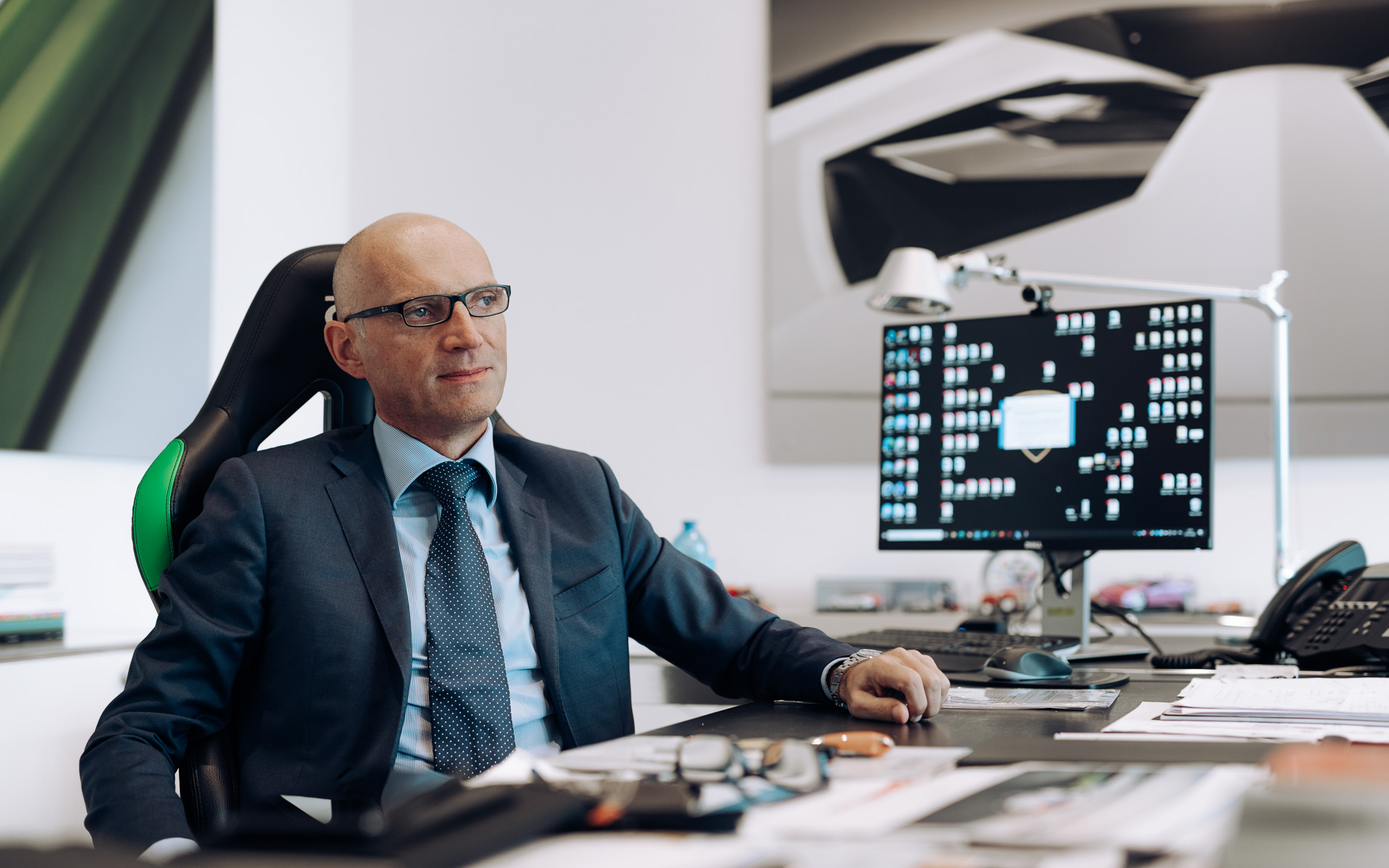 アウトモビリ・ランボルギーニ マネージング ダイレクター＆CFOのパオロ・ポーマ氏