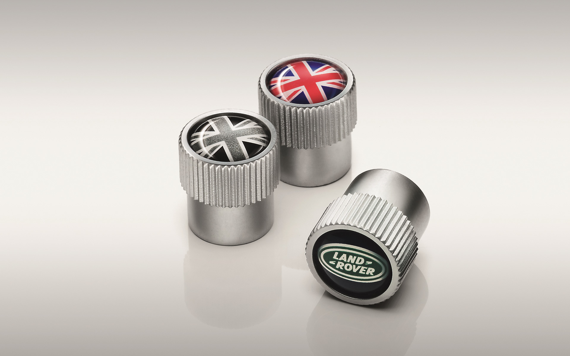 スタイルバルブキャップ（ユニオンジャックブラック）