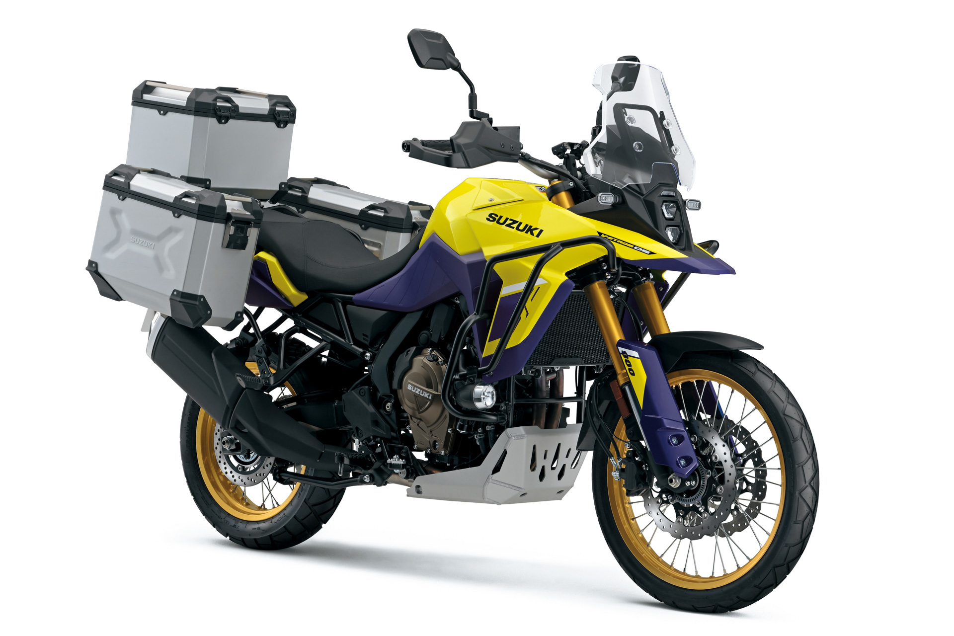 新型「V-STROM 800DE」（用品装着車）