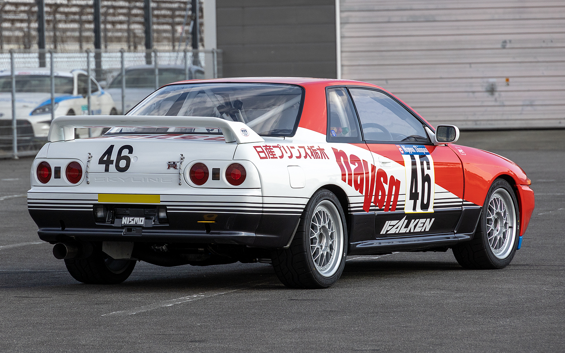 N1耐久レース仕様車のR32 GT-Rはほかにもあったが、この車両は日産が所有していたもので、レース参戦後は栃木県にある保管所に収められていた