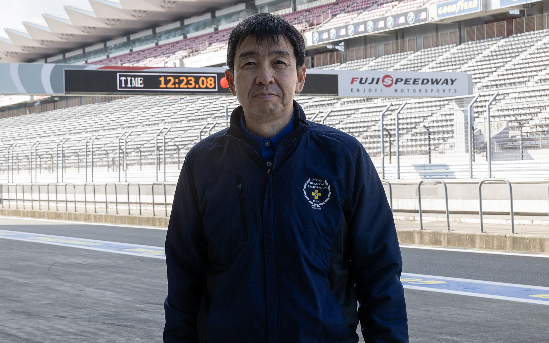 日産名車再生クラブ代表の木賀新一氏