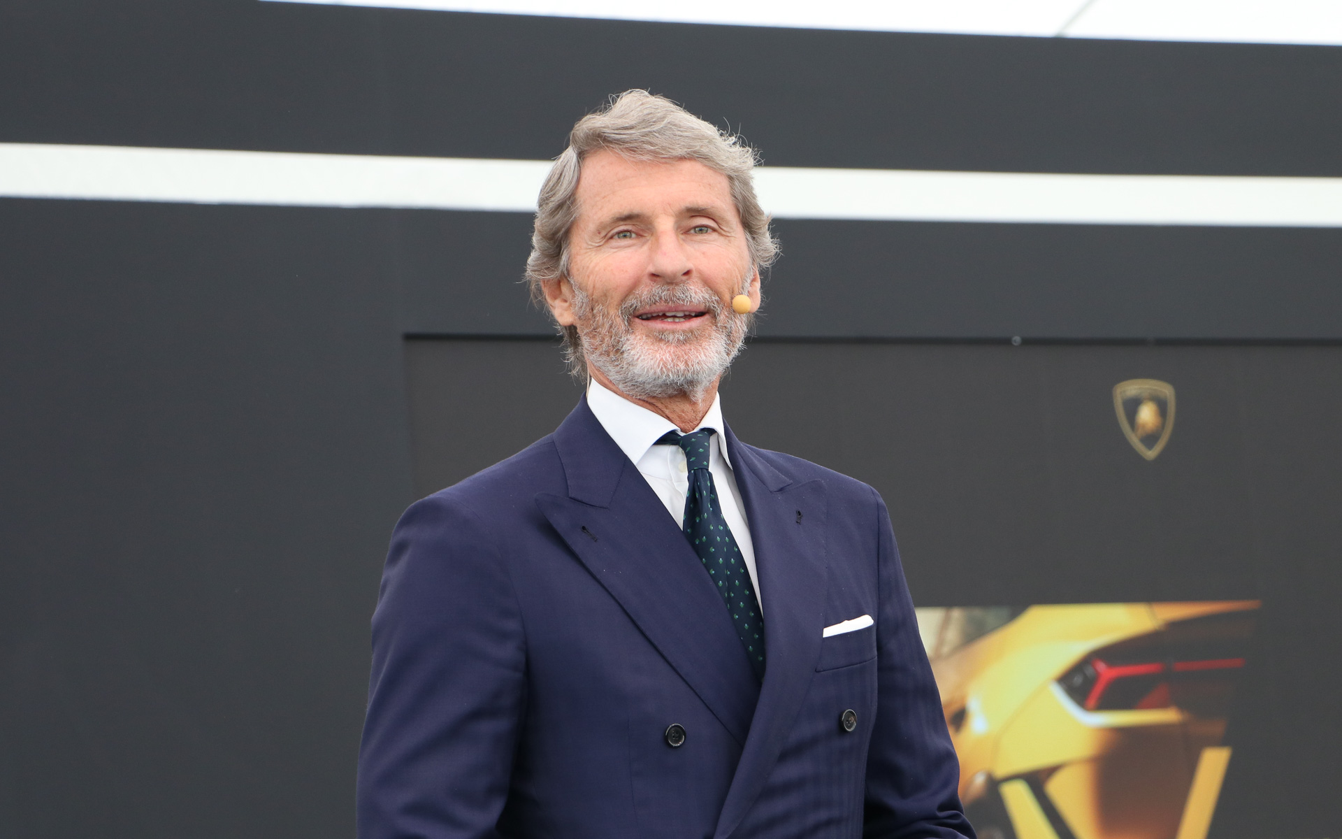 アウトモビリ・ランボルギーニ会長兼CEOのステファン・ヴィンケルマン氏