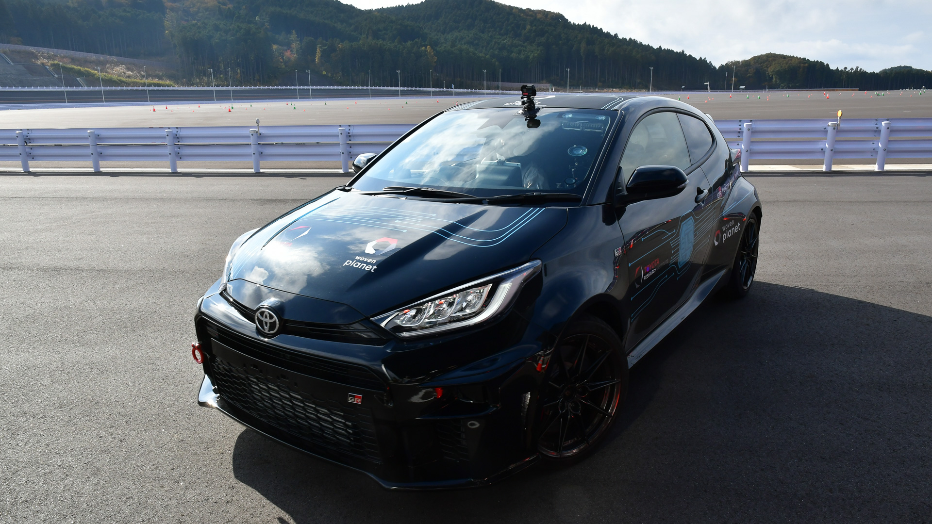 自動運転装置を搭載したGRヤリス