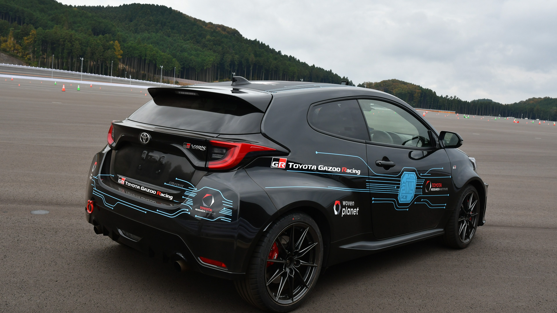 自動運転機能を搭載したGRヤリス