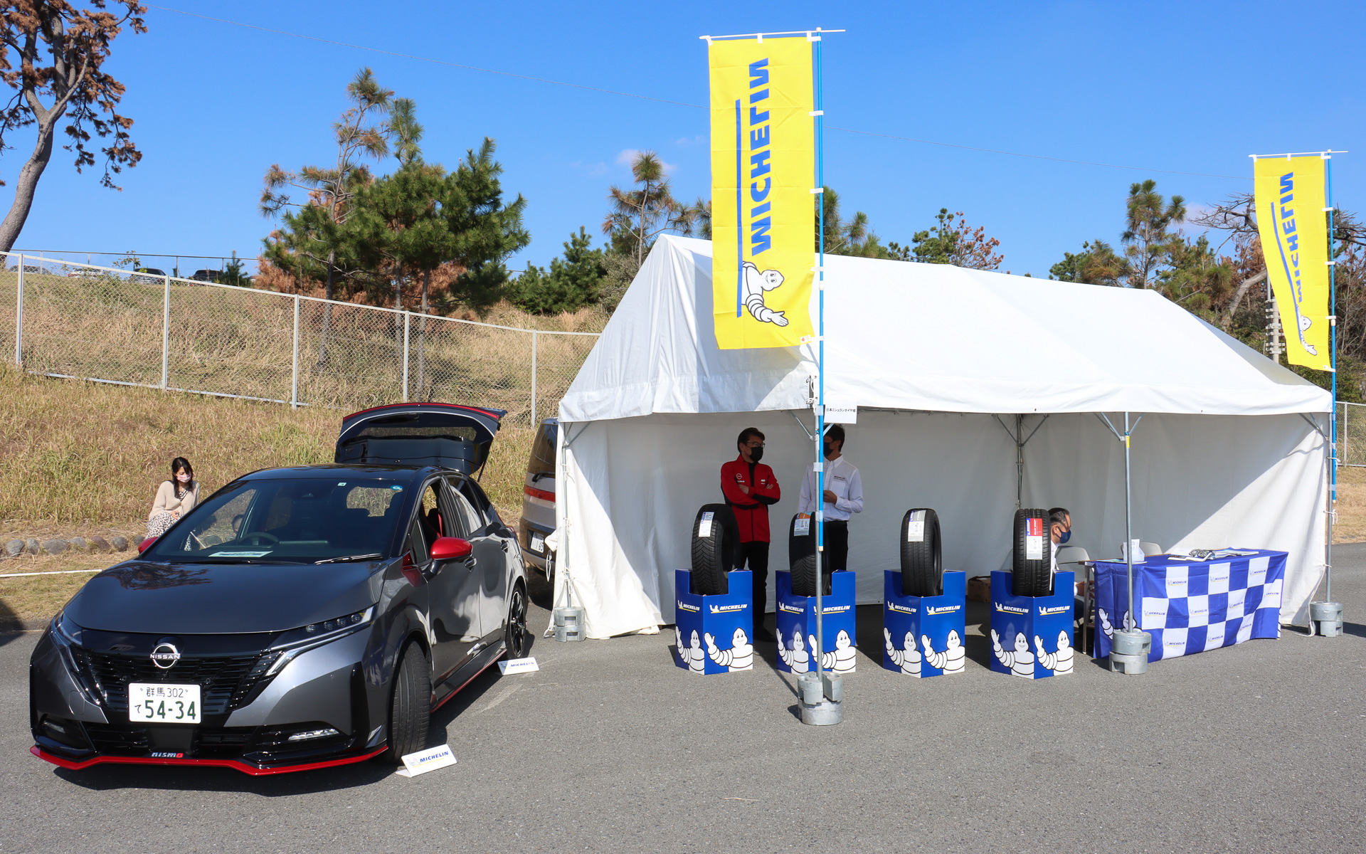 ミシュランのブース