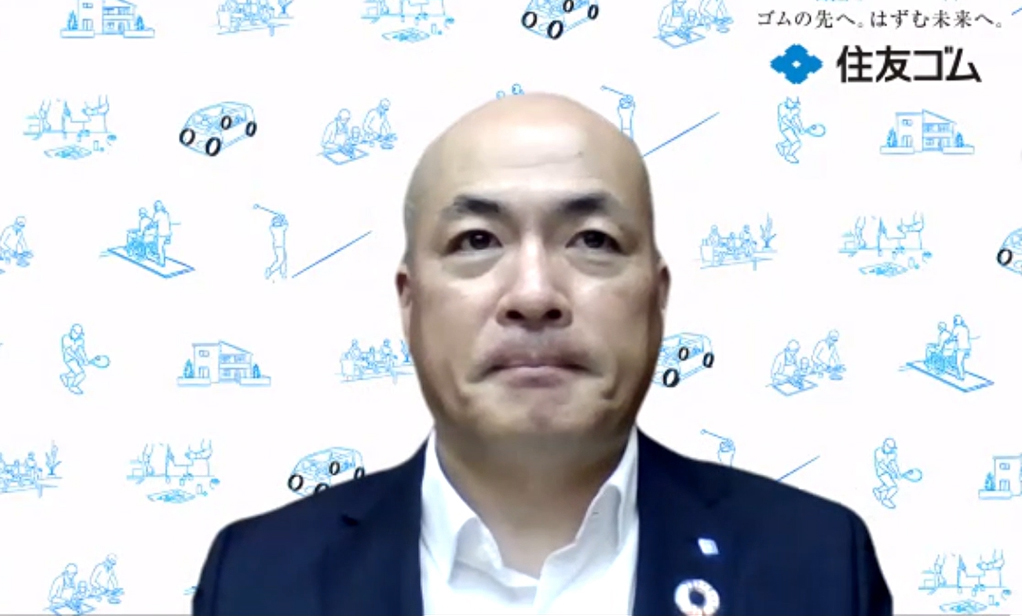 住友ゴム工業株式会社 常務執行役員 タイヤ技術本部長の國安恭彰氏