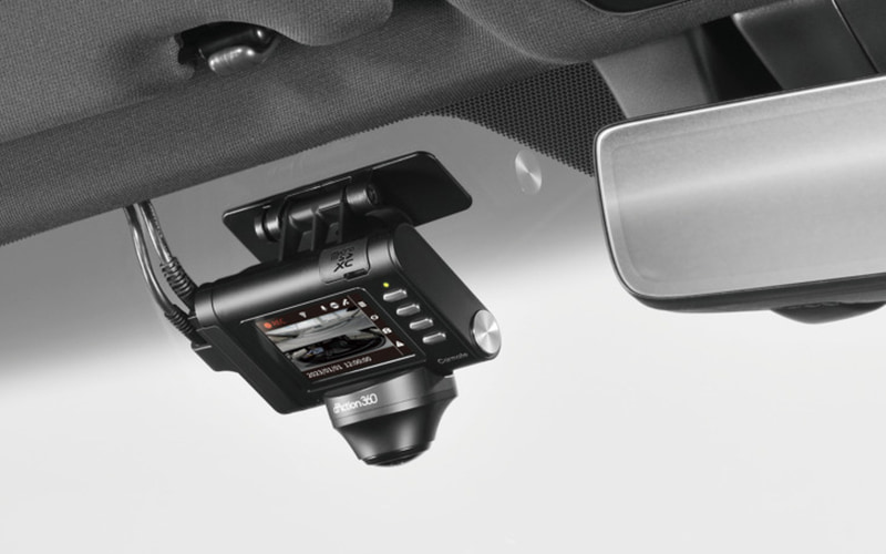 カーメイト、新型360度ドライブレコーダー「ダクション 360D