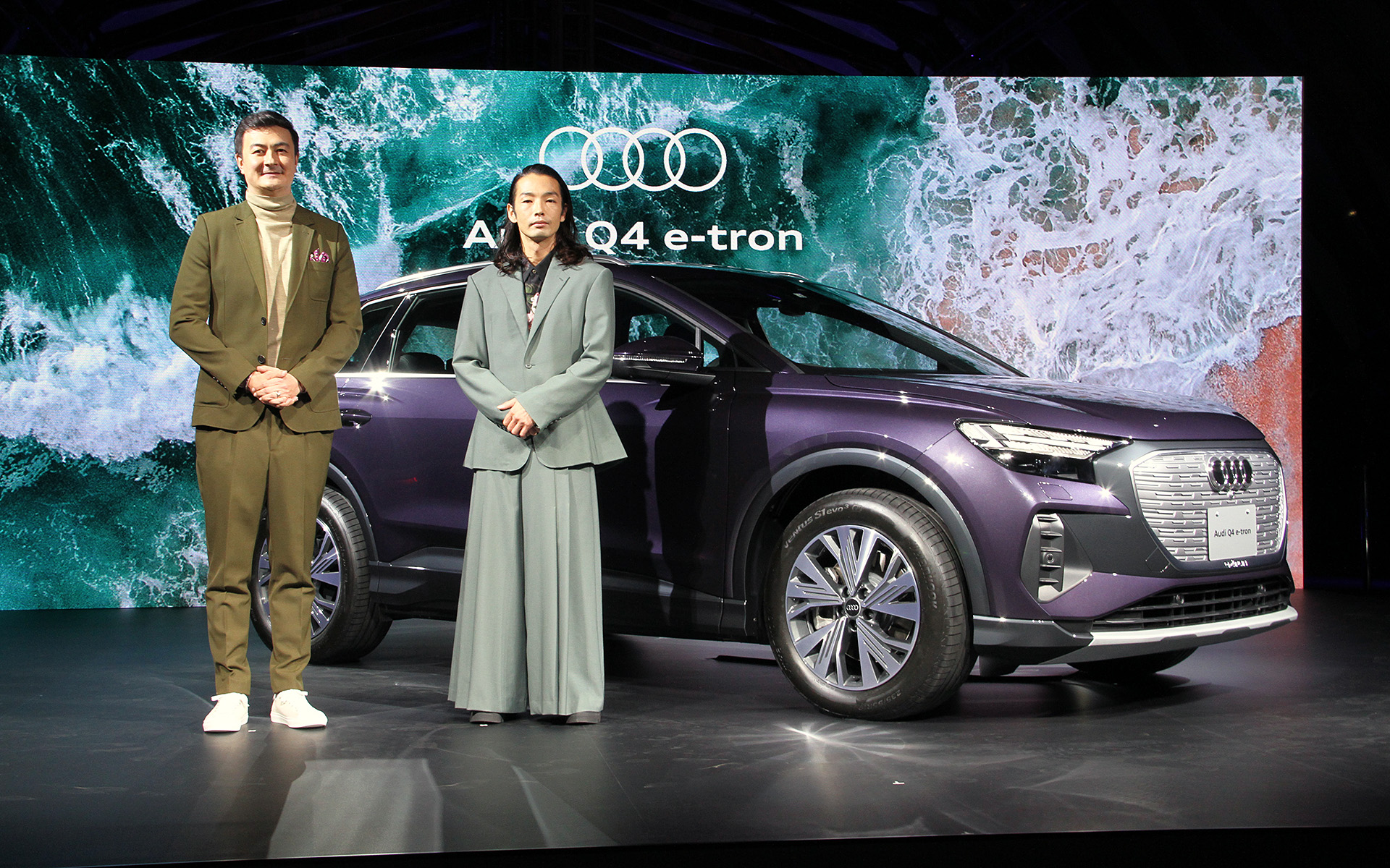 「Q4 e-tron」日本仕様車の発売を記念してイベントを開催