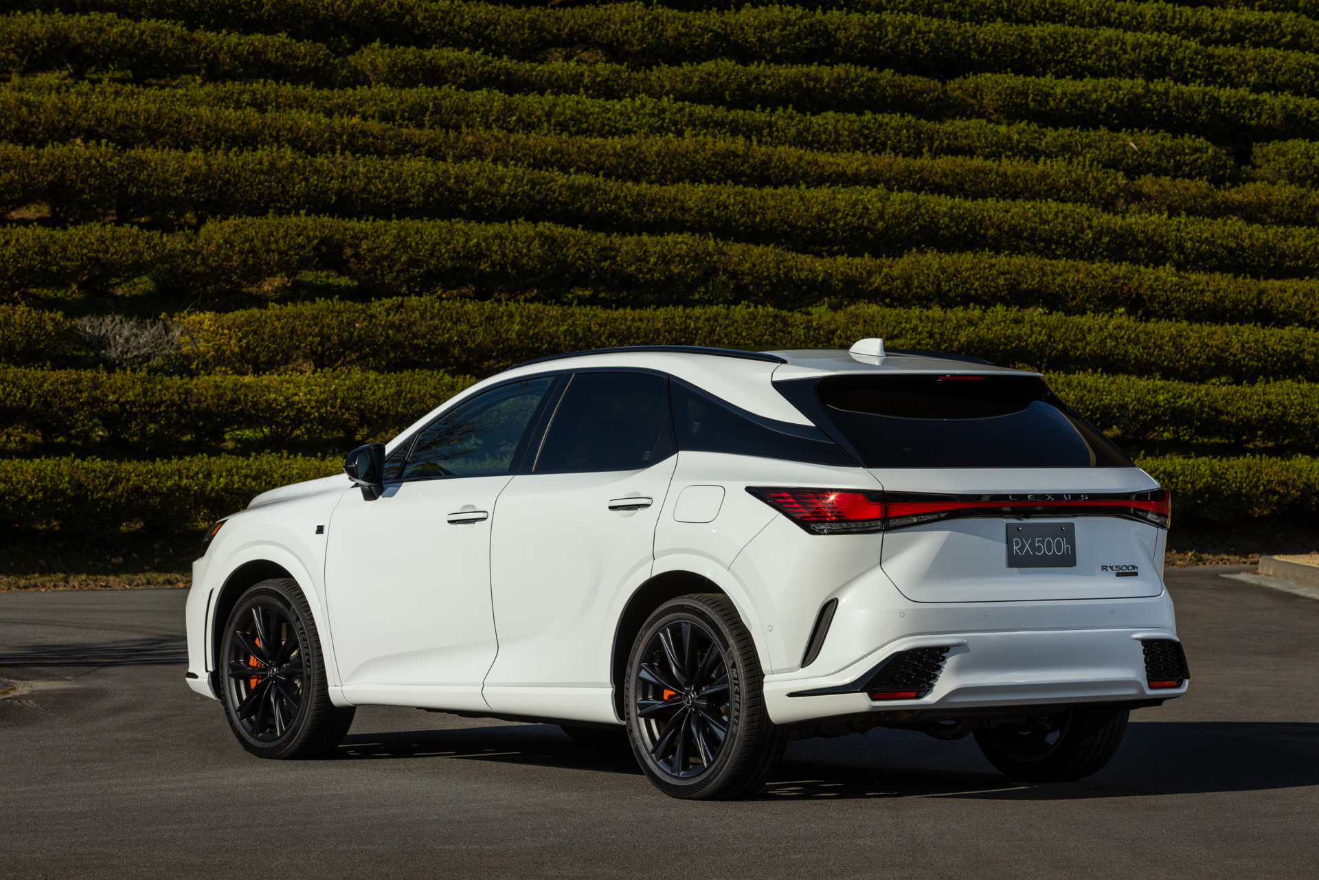 RX500h “F SPORT Performance”（ホワイトノーヴァガラスフレーク）＜オプション装着車＞