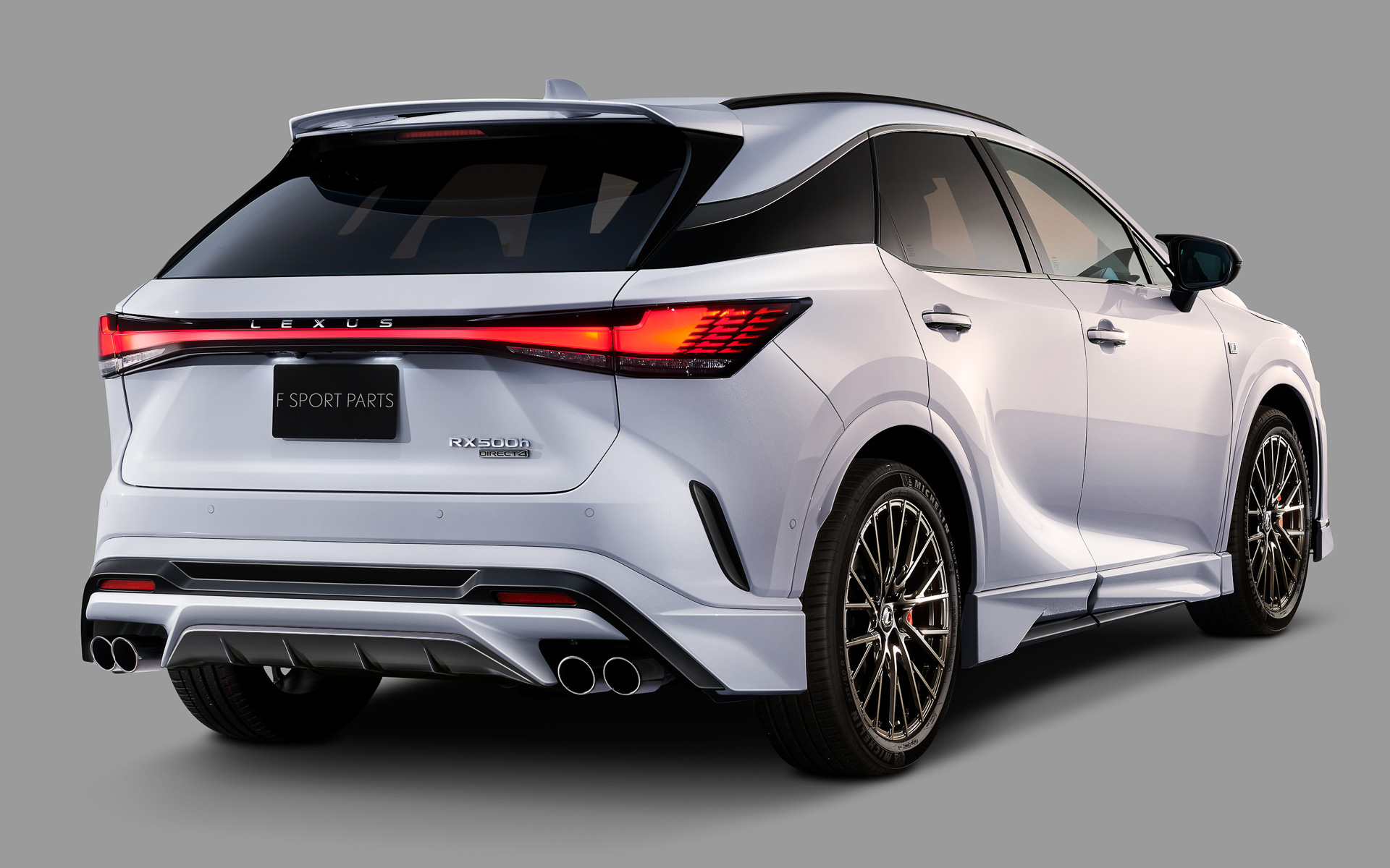 TRD「F SPORT PARTS エアロダイナミクスパッケージ」装着イメージ