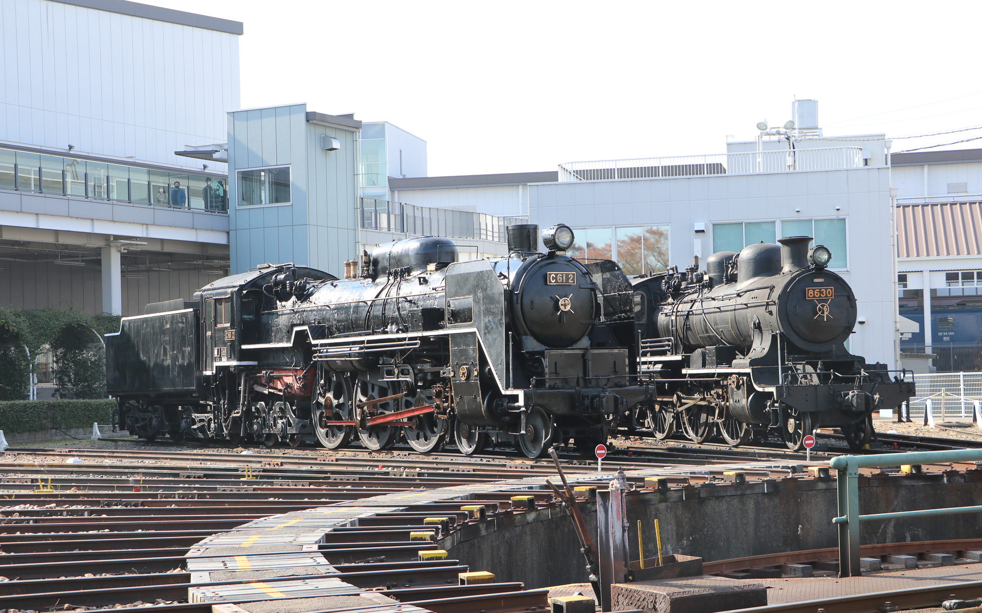 収蔵車両は全54両。どれも貴重な車両ばかり