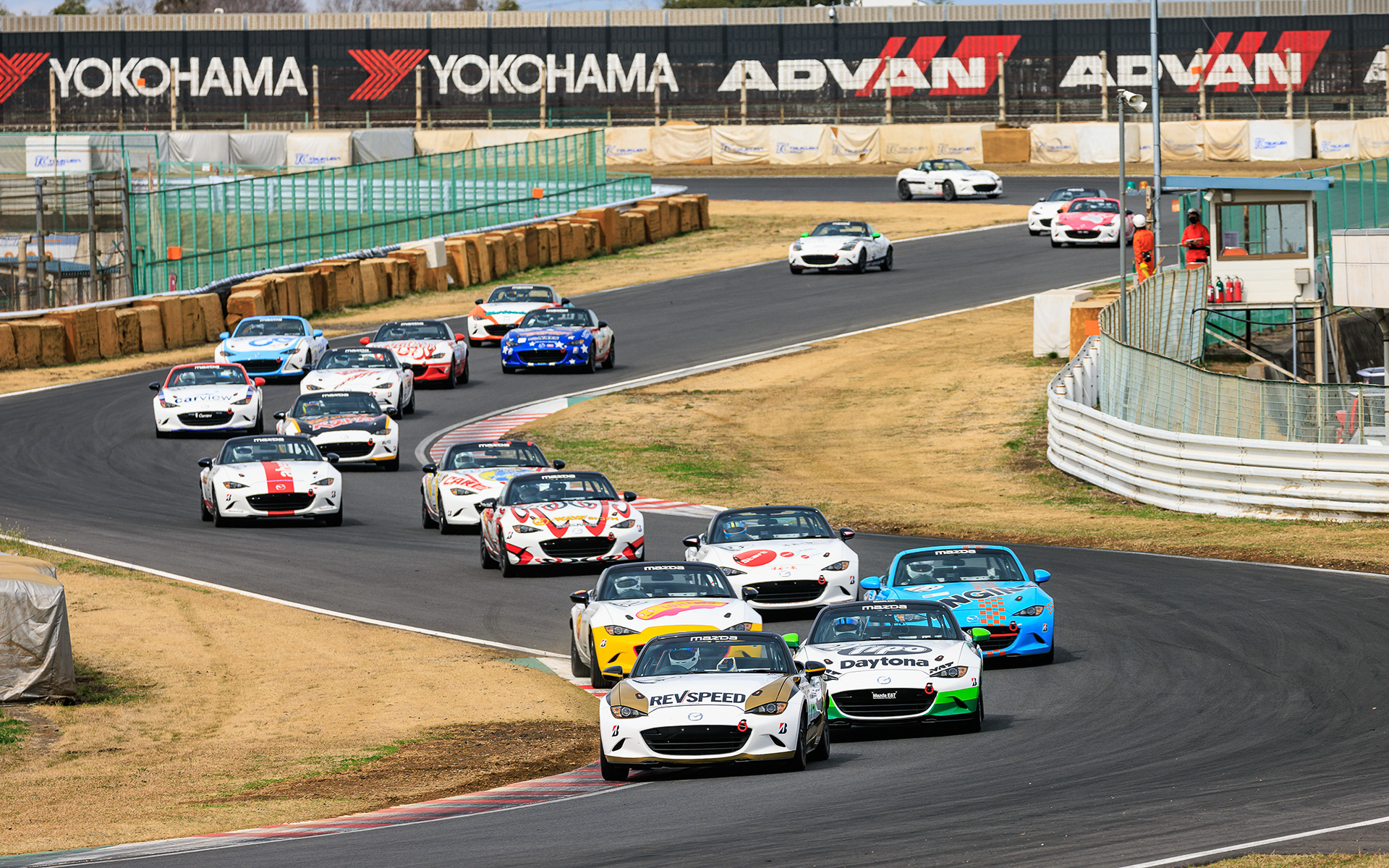 前大会のスタート直後