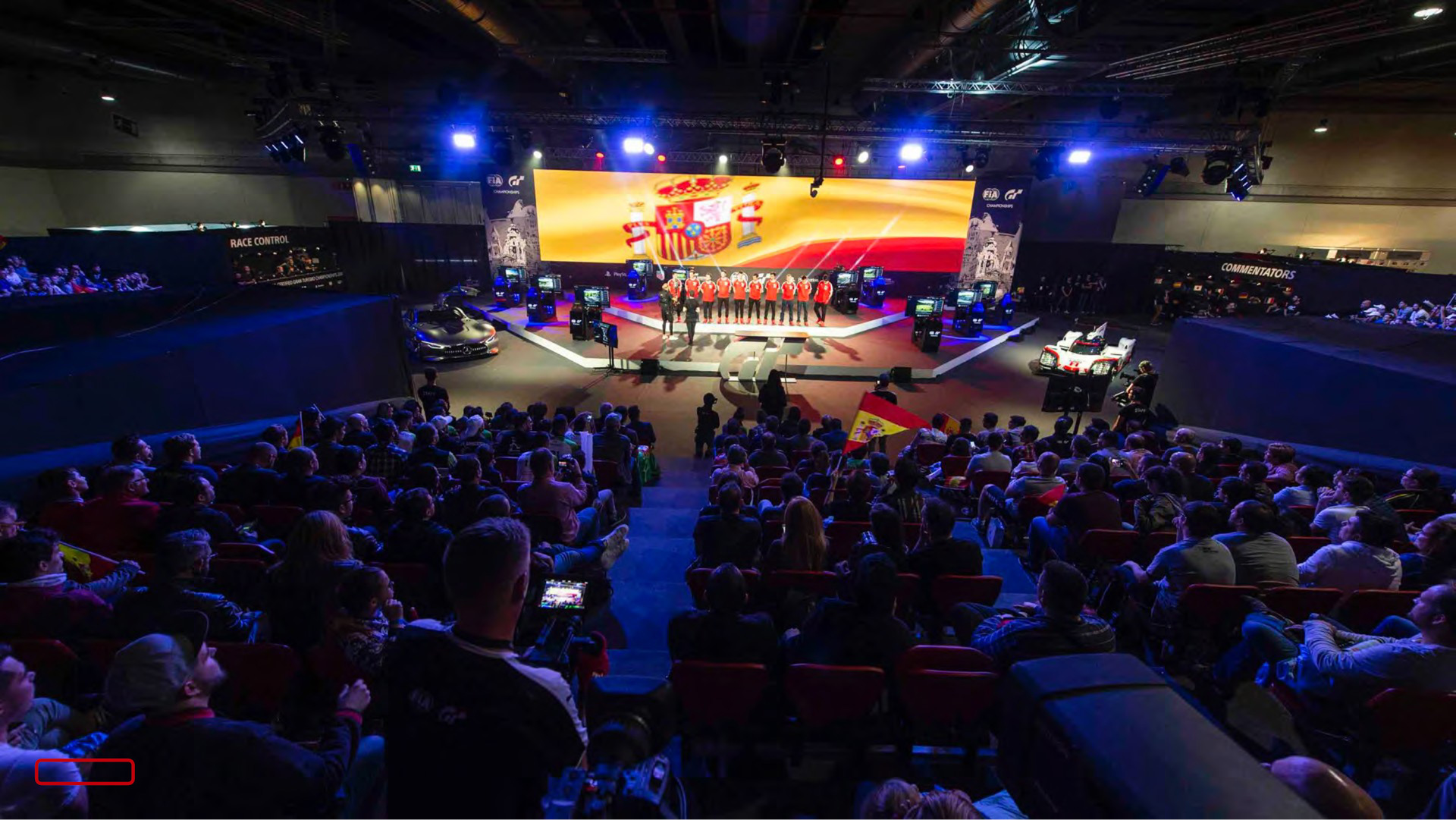 写真は過去開催の「グランツーリスモ ワールドシリーズ」ワールドファイナル