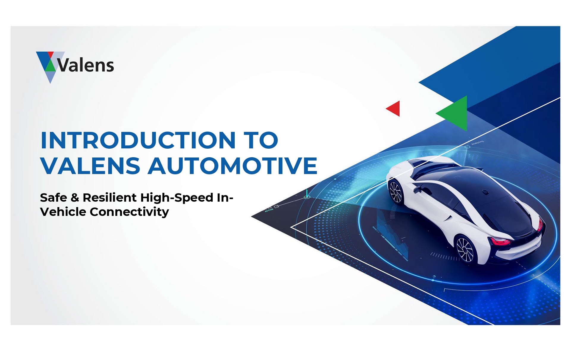 バレンス・セミコンダクターが自動車向けのカメラモジュールに関する説明を行なった