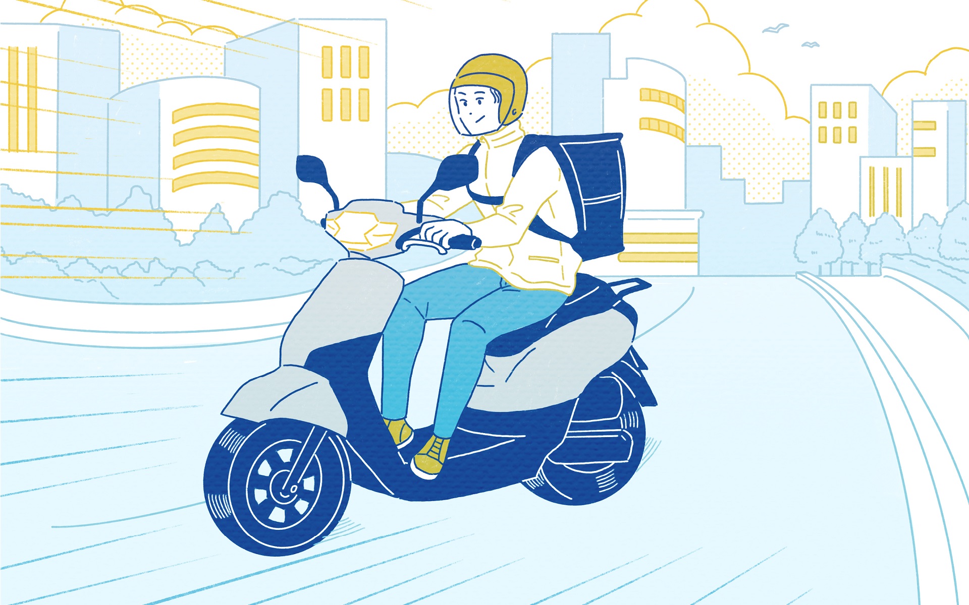 ホンダが個人配達員向けバイクサブスクリプションサービスを開始した