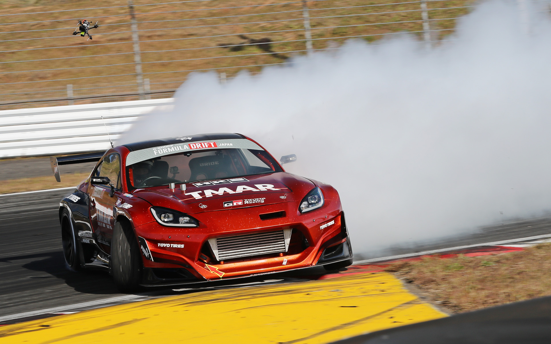 FDJに参戦している松山選手の「GR86」