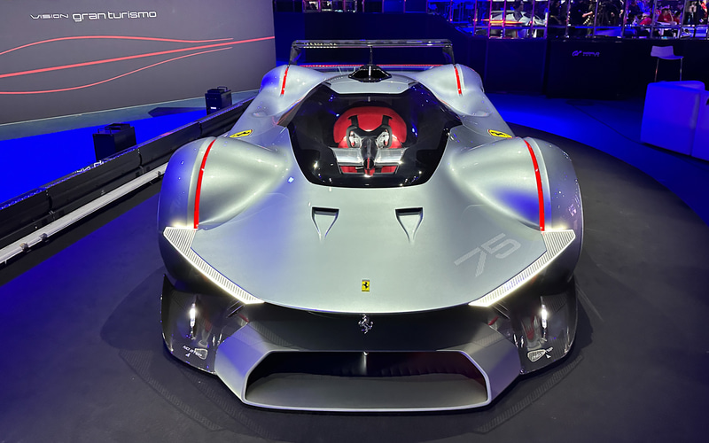 フェラーリ ビジョン グランツーリスモ」世界初公開 - Car Watch