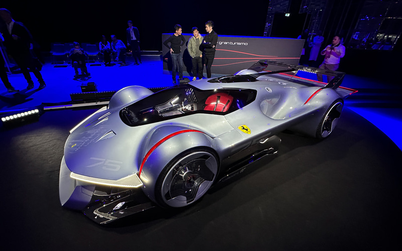 フェラーリ・グランツーリズモ フェラーリ ビジョン グランツーリスモ」世界初公開 - Car Watch