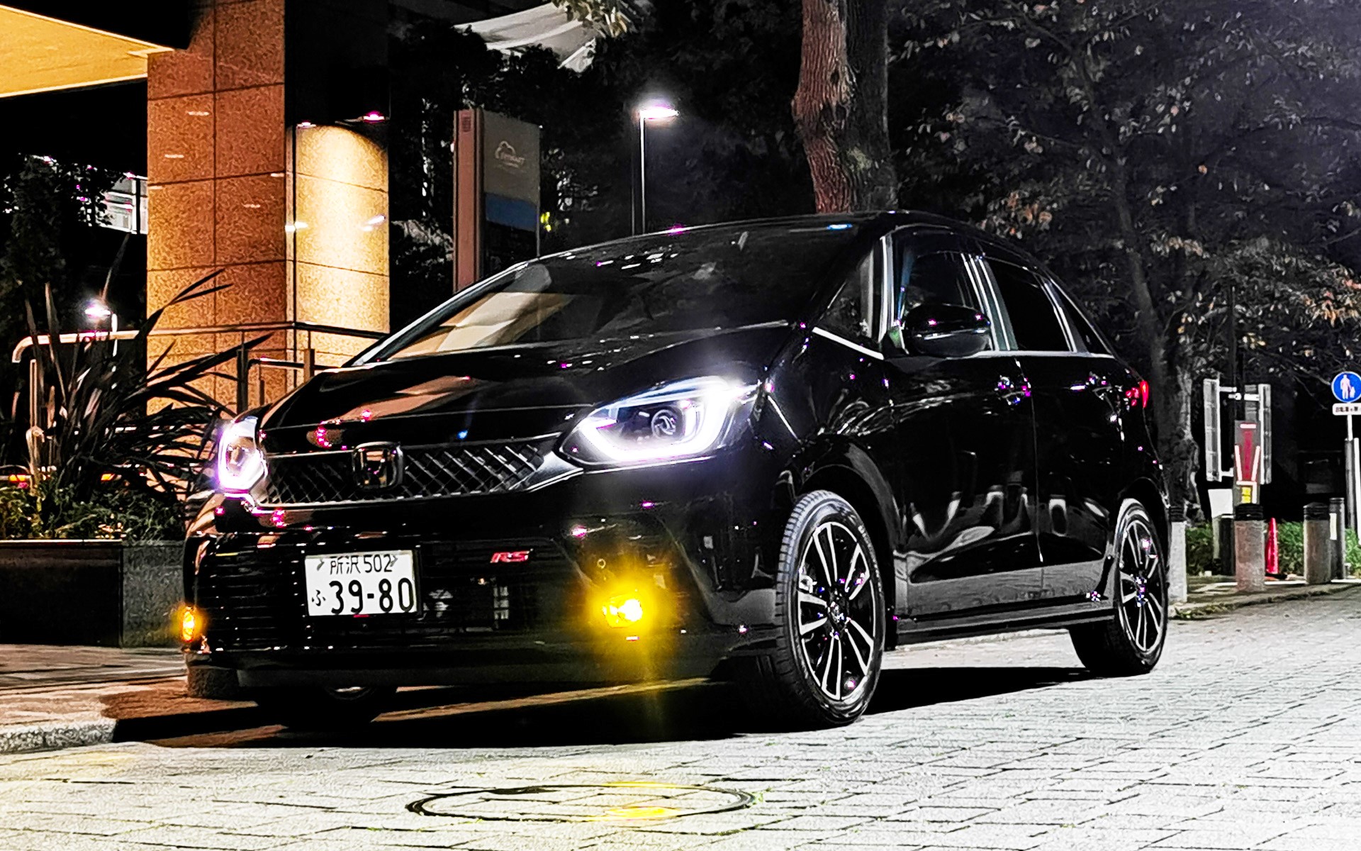 新型フィット RSの純正アクセサリー装着車