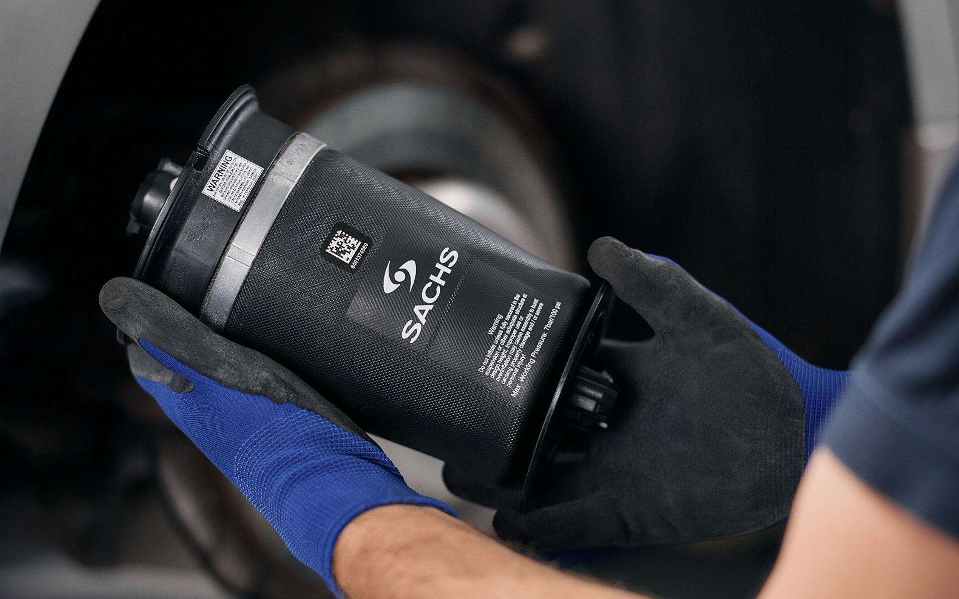 ザックス製「エアサスペンション」ユニット