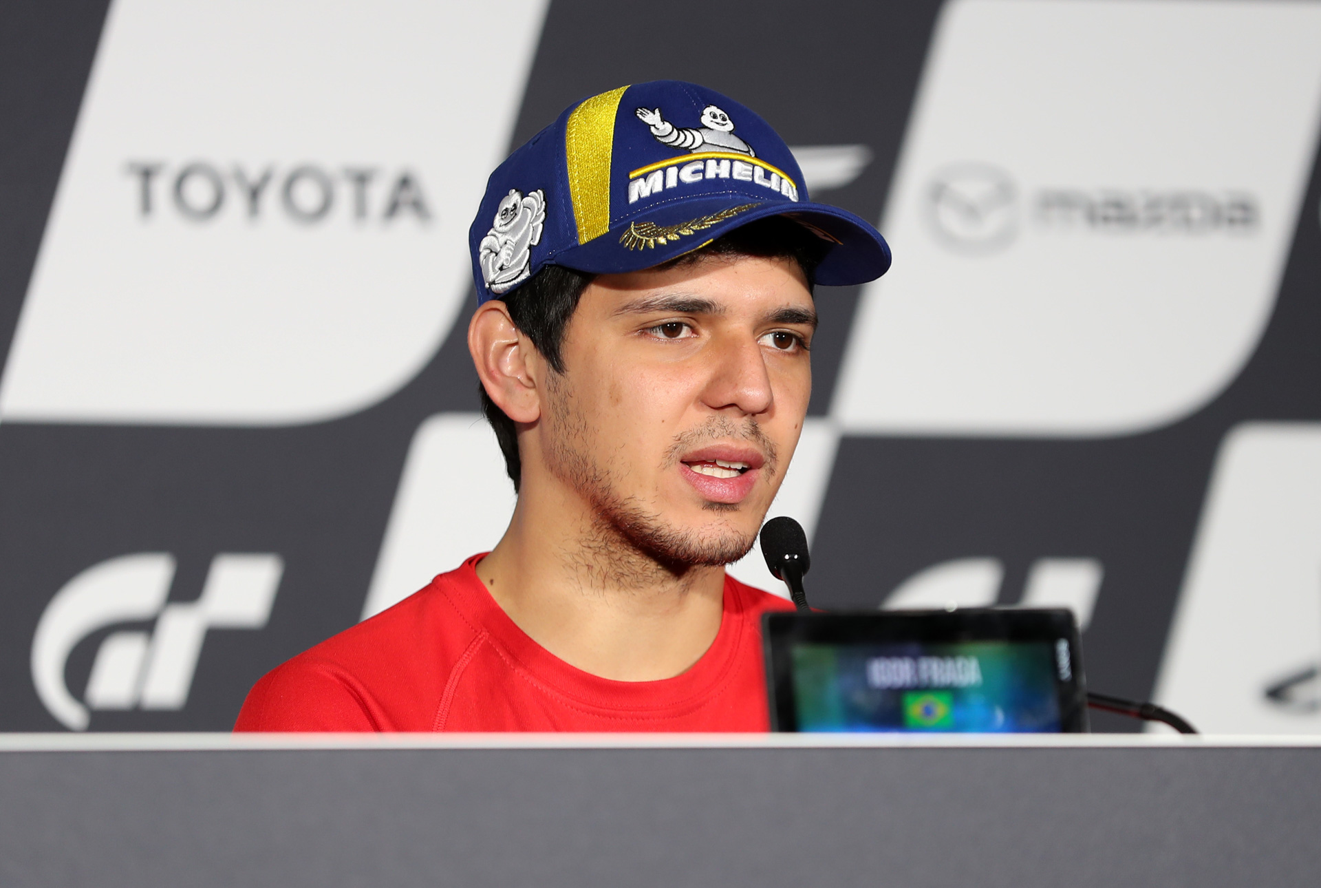 ドライバーランキング3位のブラジルのイゴール・フラガ選手