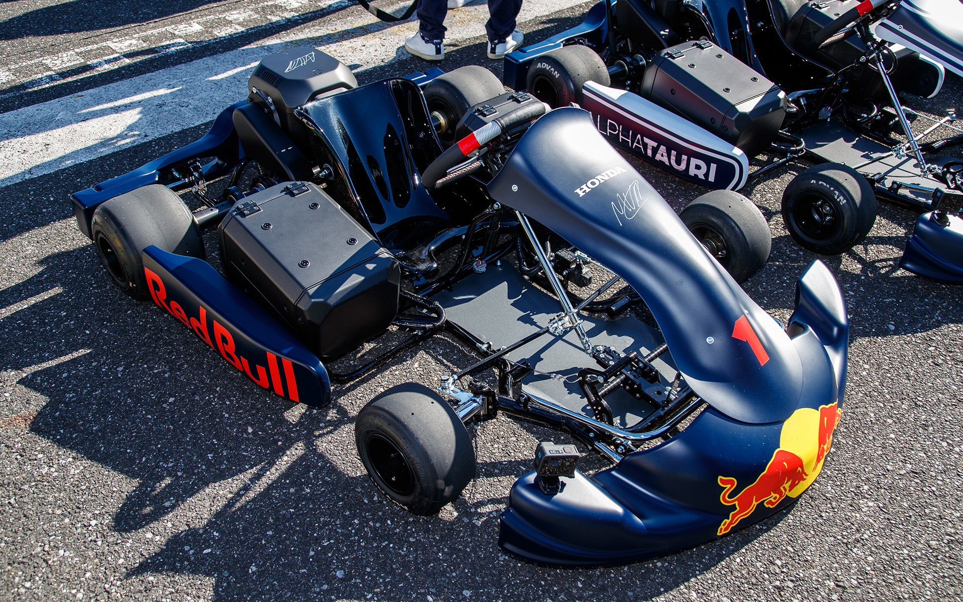 ホンダが新開発した電動レーシングカート