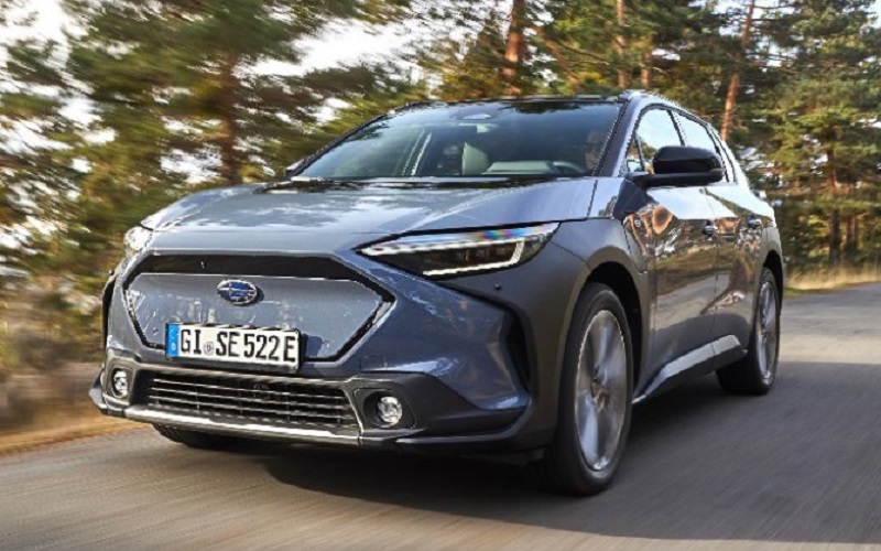 スバルのBEVモデル「ソルテラ（欧州仕様）」