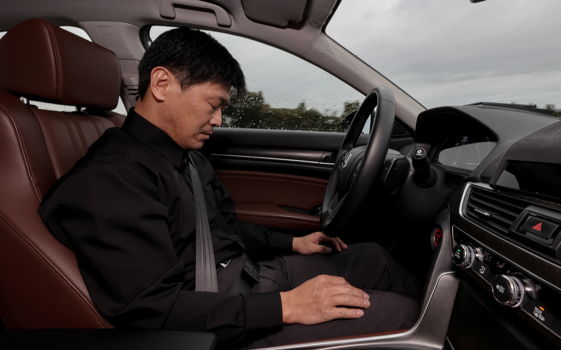 走行中、ドライバー異常を再現したところ