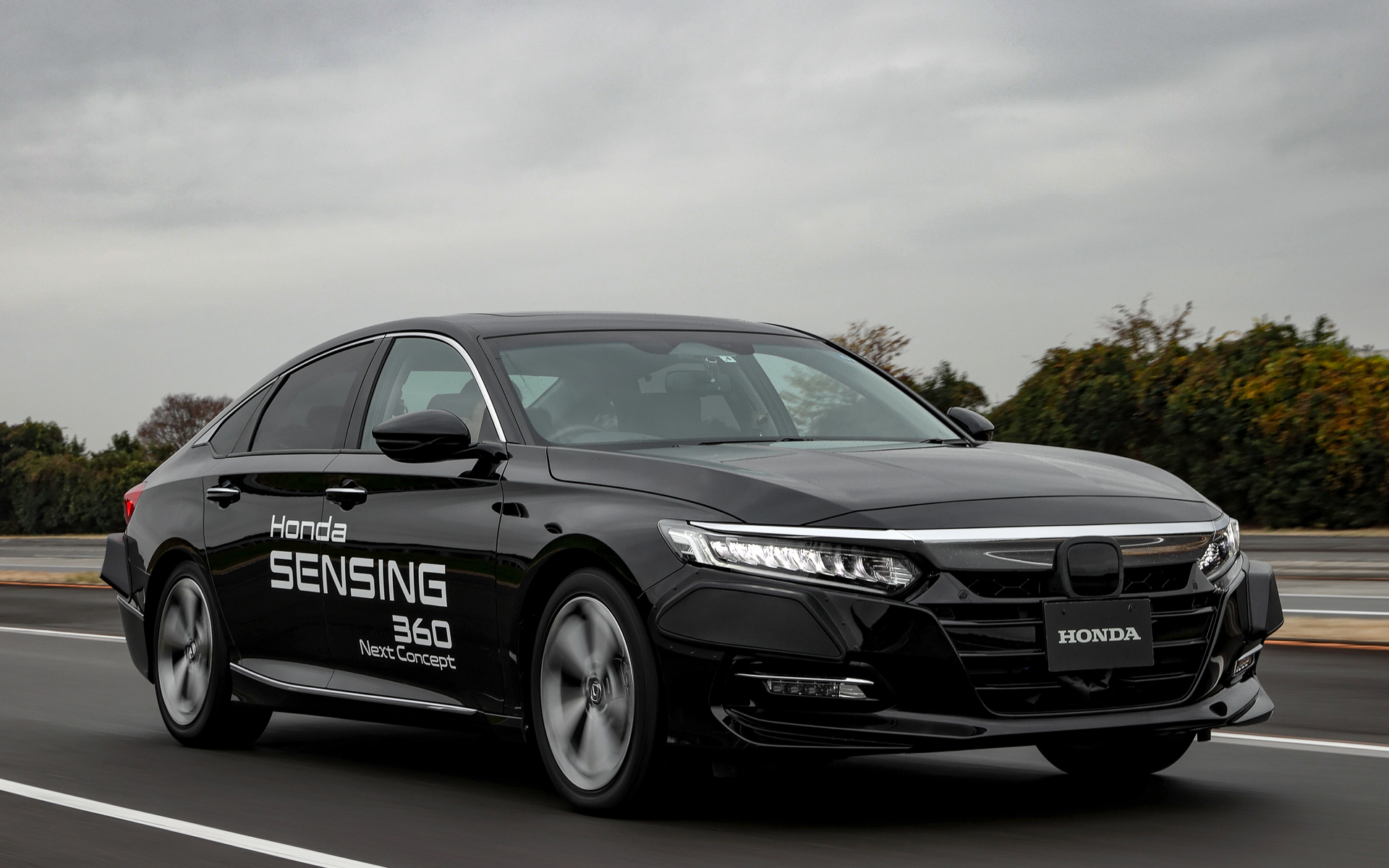 ハンズオフ機能のHonda SENSING 360 Next Conceptの試作車