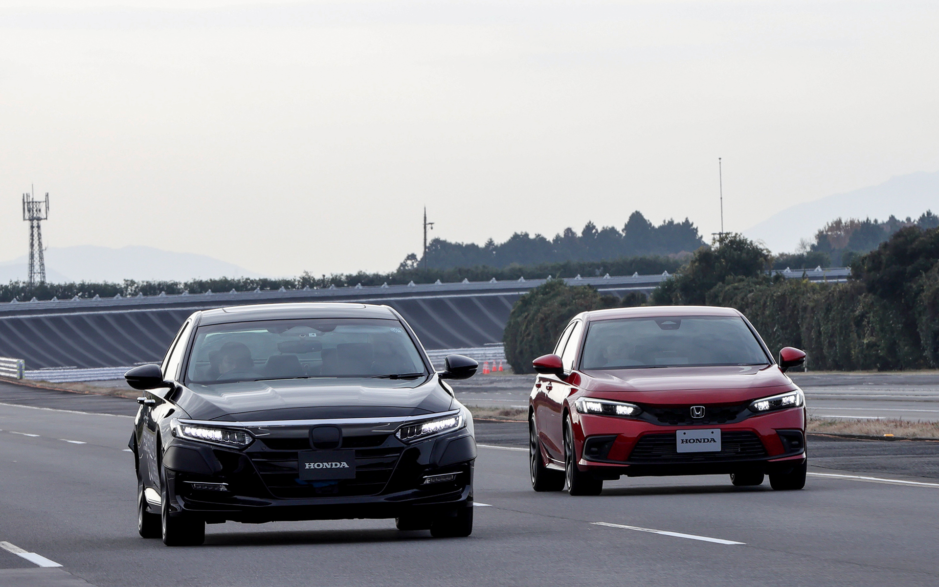 追い抜いたときの様子