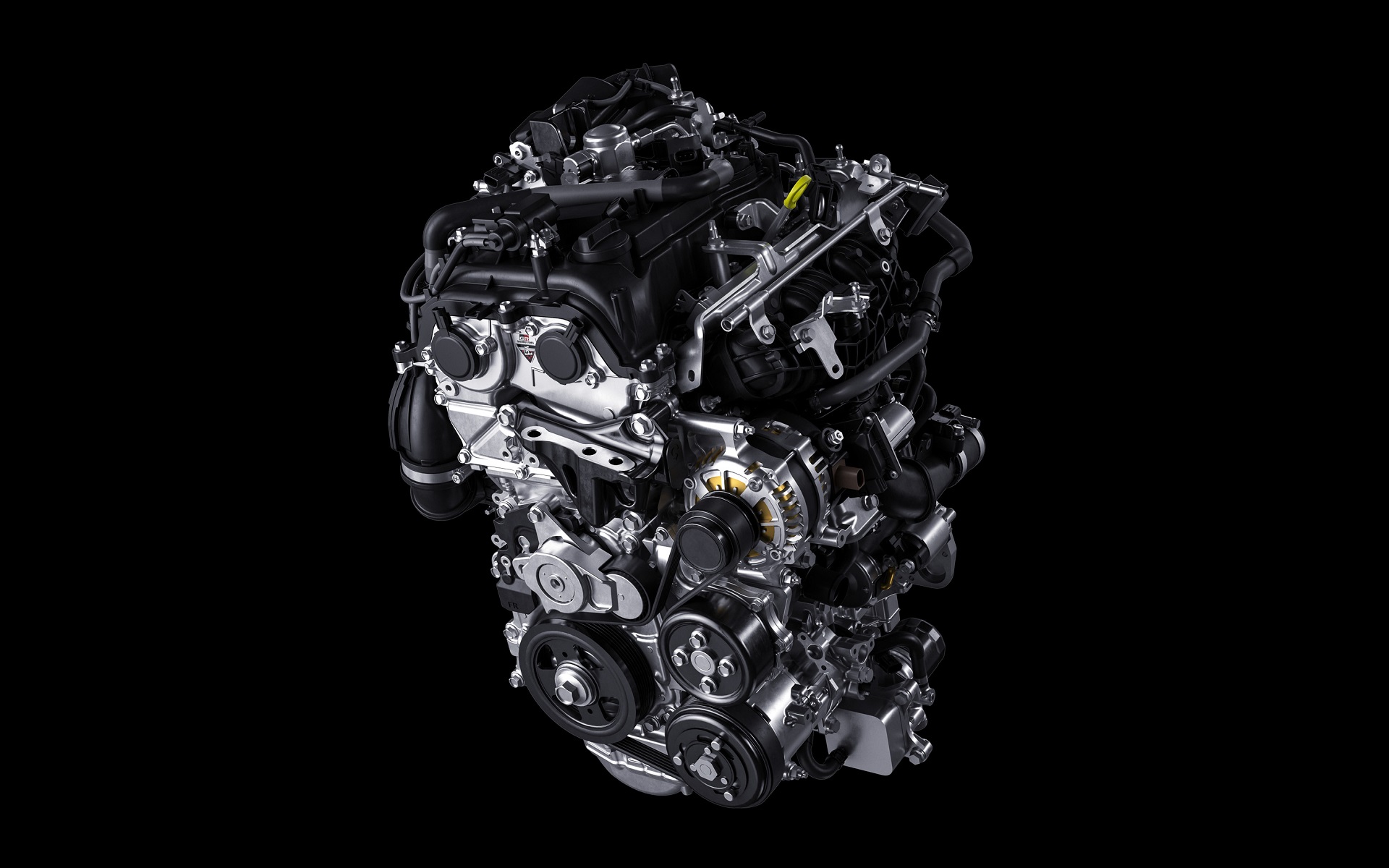 直列3気筒インタークーラーターボエンジン