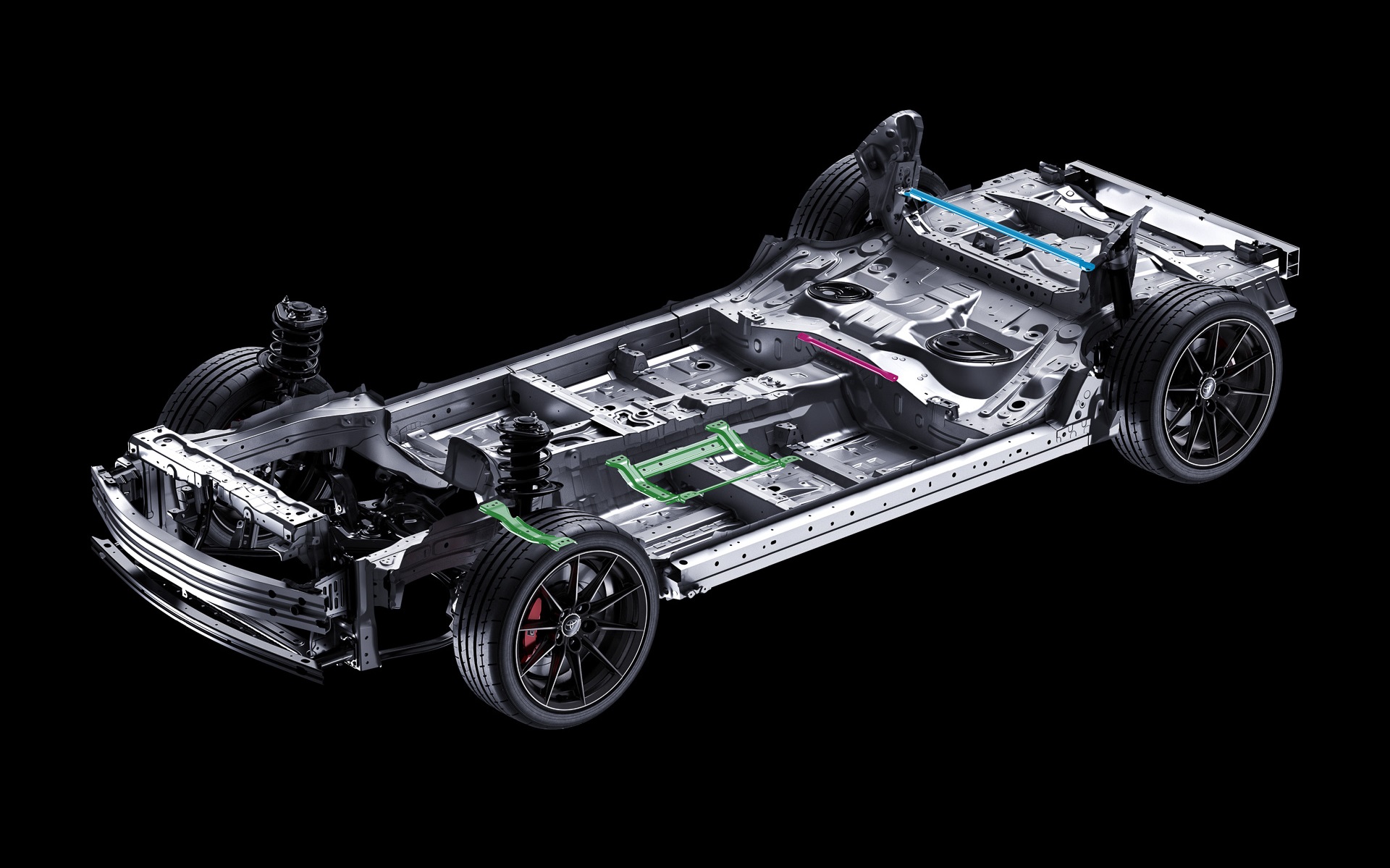 追加ブレースによる高剛性化