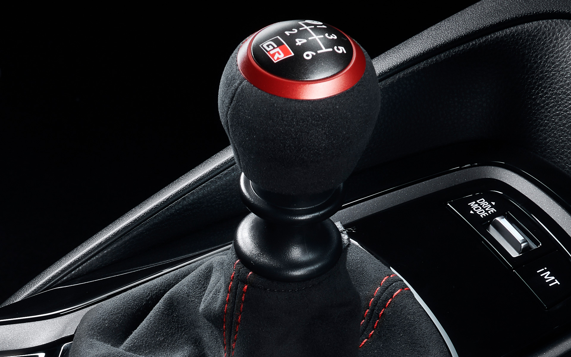 GRカローラウルトラスエード巻きシフトノブ