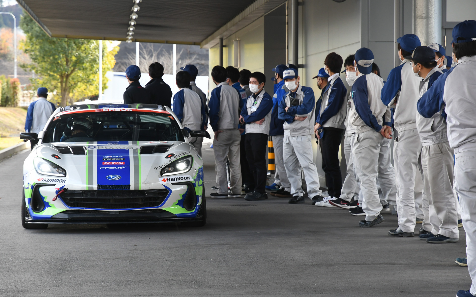 2022年のスーパー耐久を戦ったBRZ